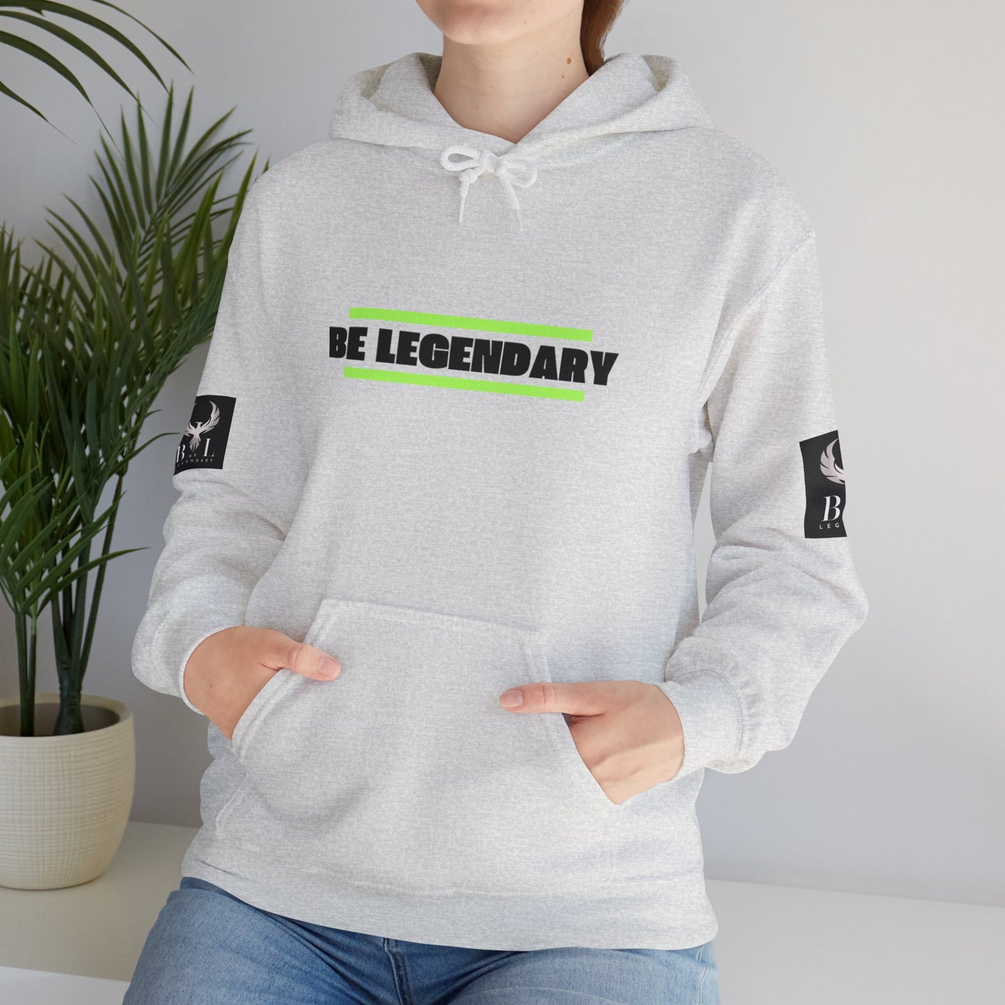 Be Legendary Unisex "PTSO" Hoodie | Motivational Sweatshirt for Active Lifestyles