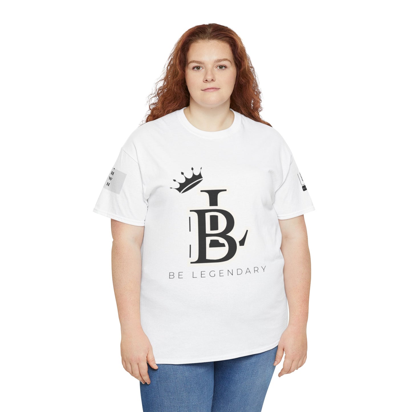 Be Legendary Unisex "King of Kings" Heavy Cotton Tee - Graphic T-Shirt for Inspiration and Motivation