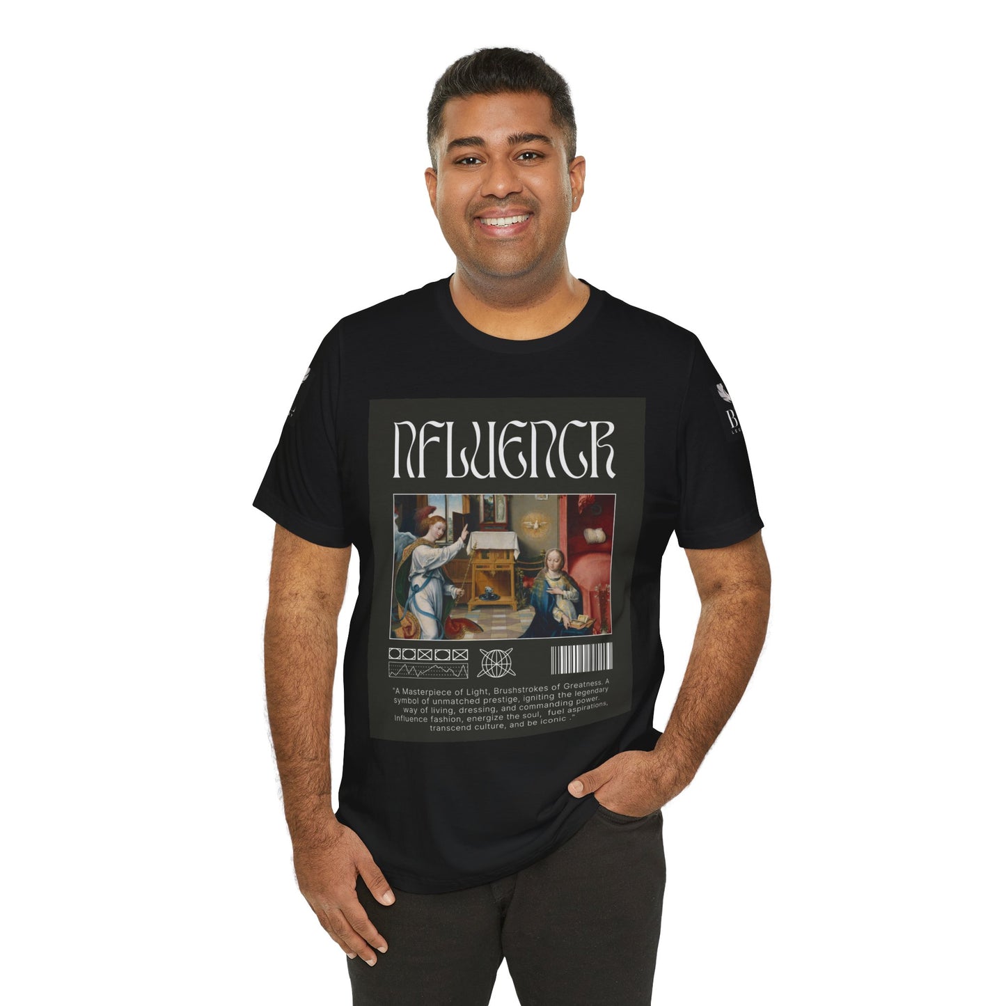 Be Legendary Art-Inspired Unisex Short Sleeve Tee