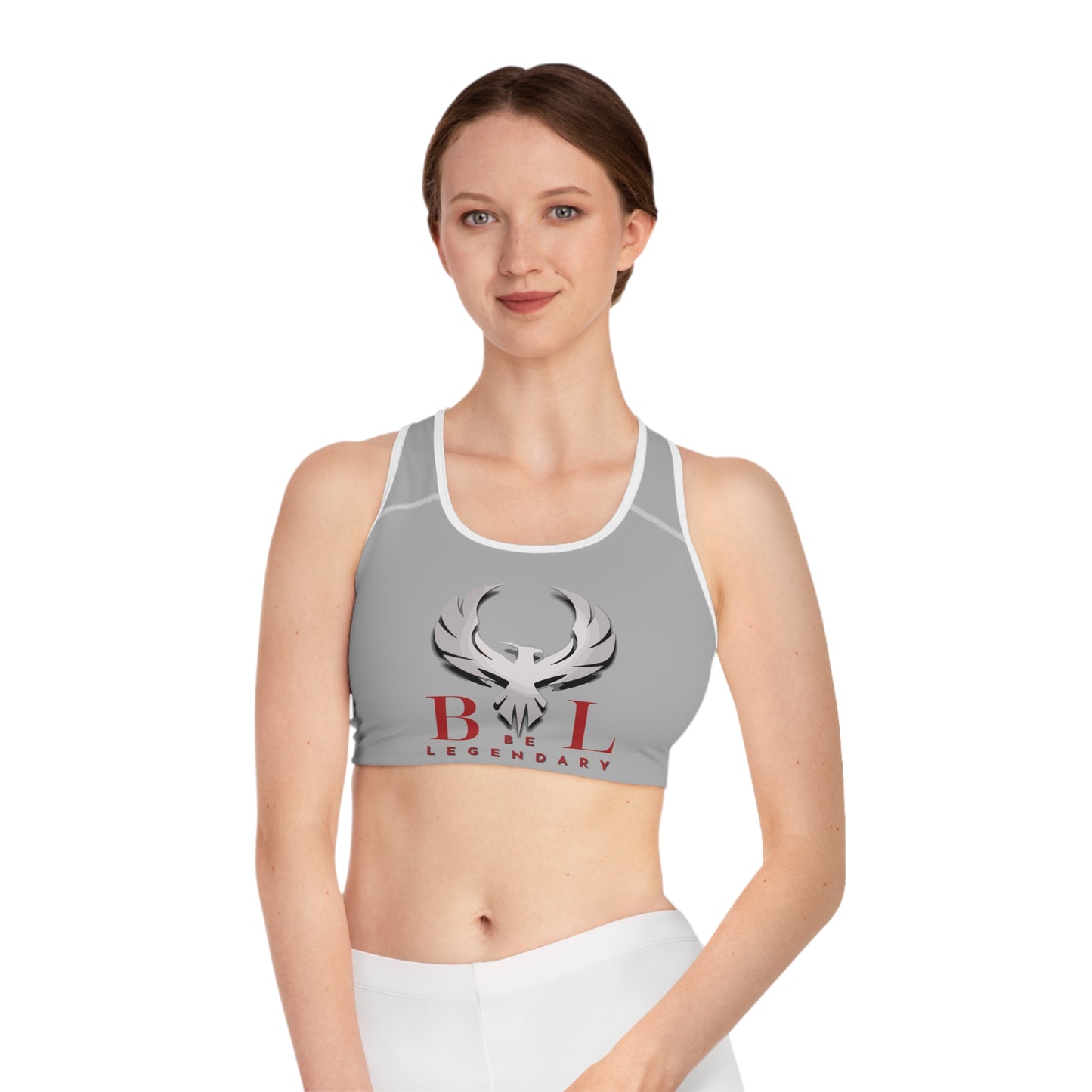 Be Legendary "Ya Ya" Sports Bra for Active Lifestyle | Motivational Workout Gear