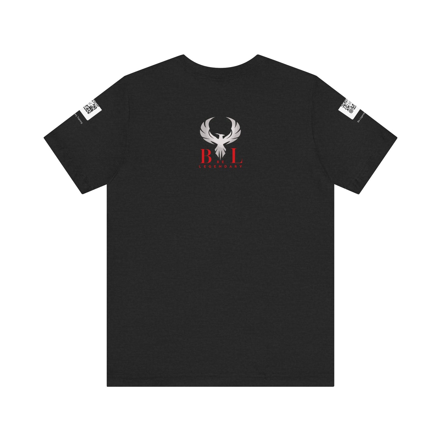 Be Legendary "Never Quit" Unisex Tee - Motivational Short Sleeve Shirt