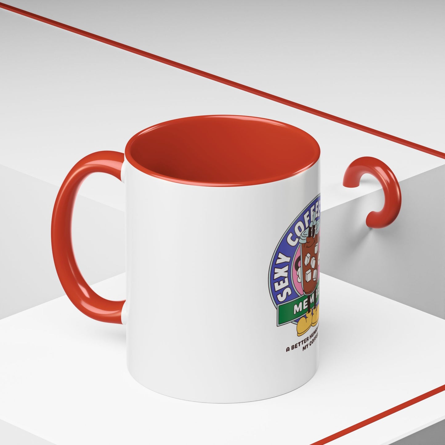 Be Legendary "Sexy" Coffee Mug for Coffee Lovers - 'Sexy Coffee Sipper Member'