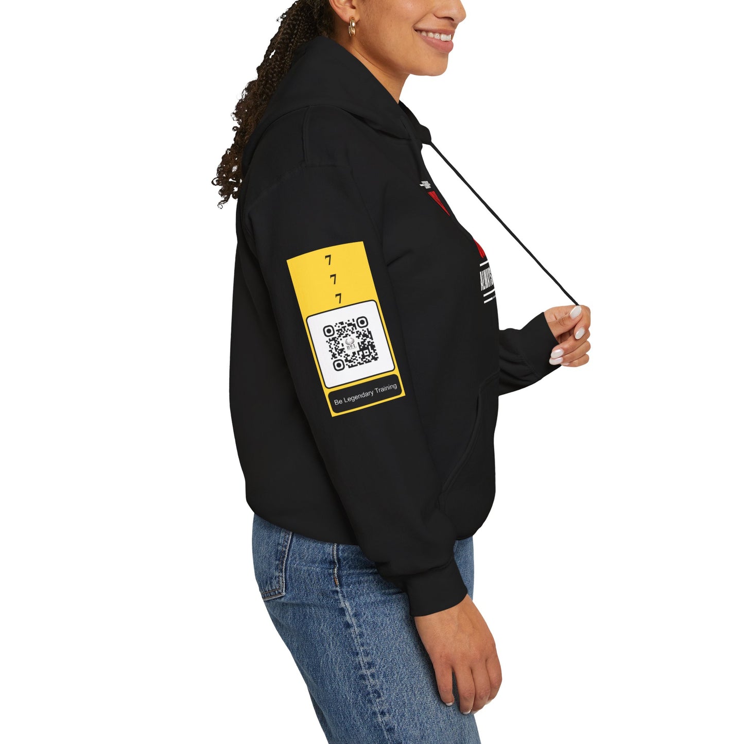 Be Legendary "American Mind State" Grind Hoodie - Unisex Heavy Blend™ Sweatshirt with Motivational Design
