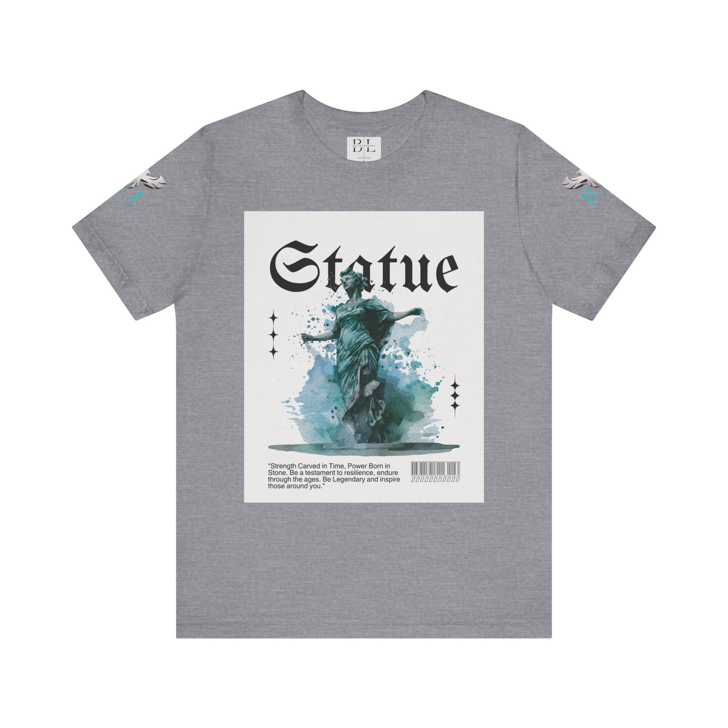 Be Legendary "Immortal" Statue Graphic Unisex Jersey Tee – Embrace Legendary Style