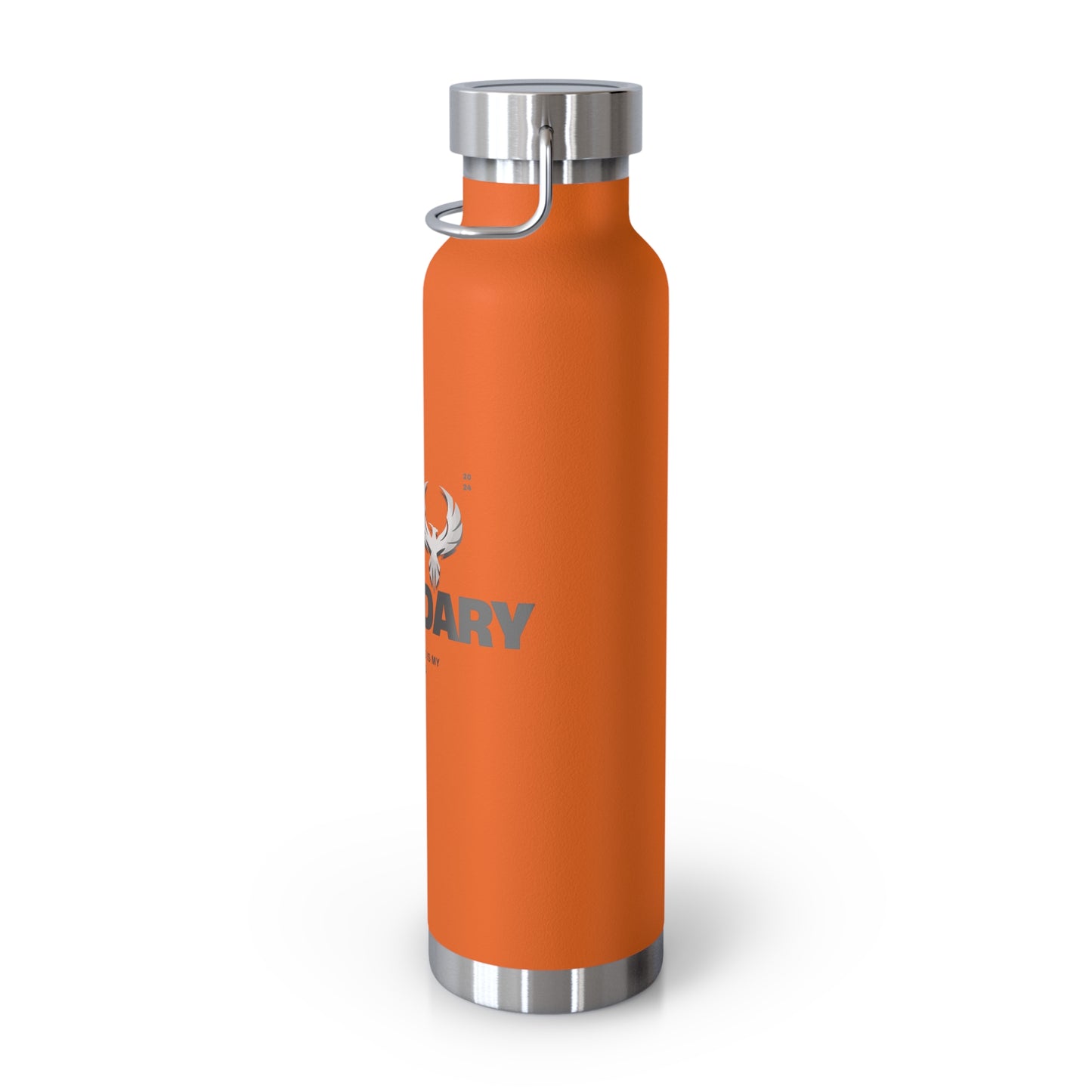 Be Legendary "Holy Grail" Inspirational Copper Vacuum Insulated Bottle - 22oz, ‘Be Legendary’ Design