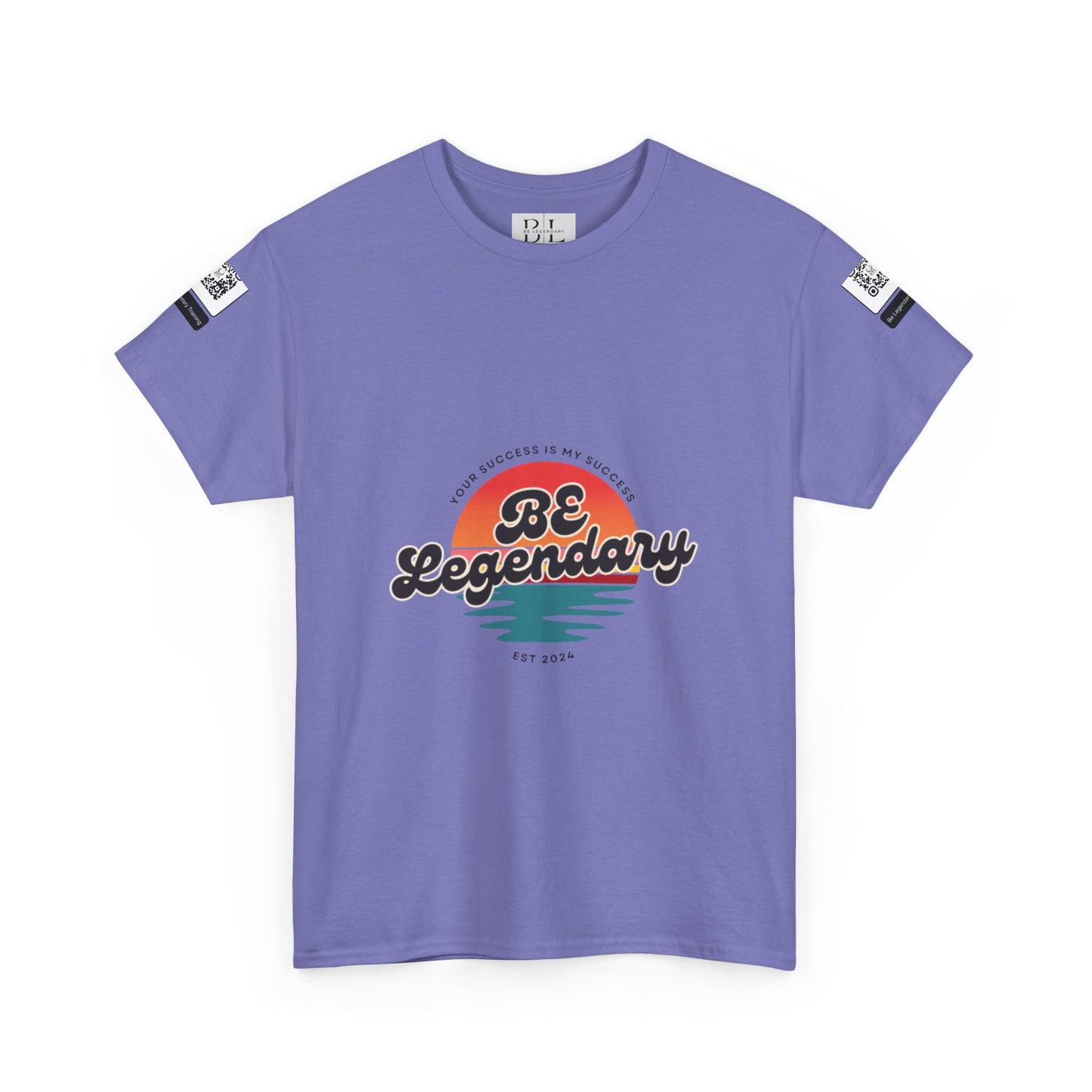 Be Legendary Unisex "Walk On Water" Heavy Cotton Tee - Success Motivational Shirt