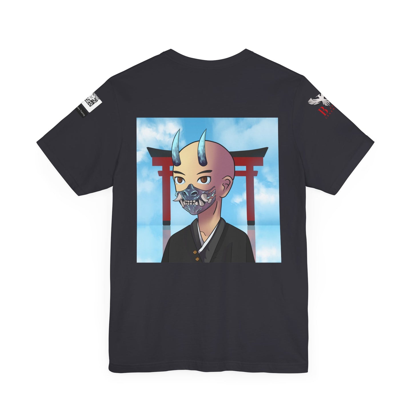 BE LEGENDARY "繁盛 幸運" Hanse Kouun Edition. Unisex Short Sleeve Tee, Graphic T-Shirt, Anime Art Apparel, Casual Wear, Gift for Him/Her