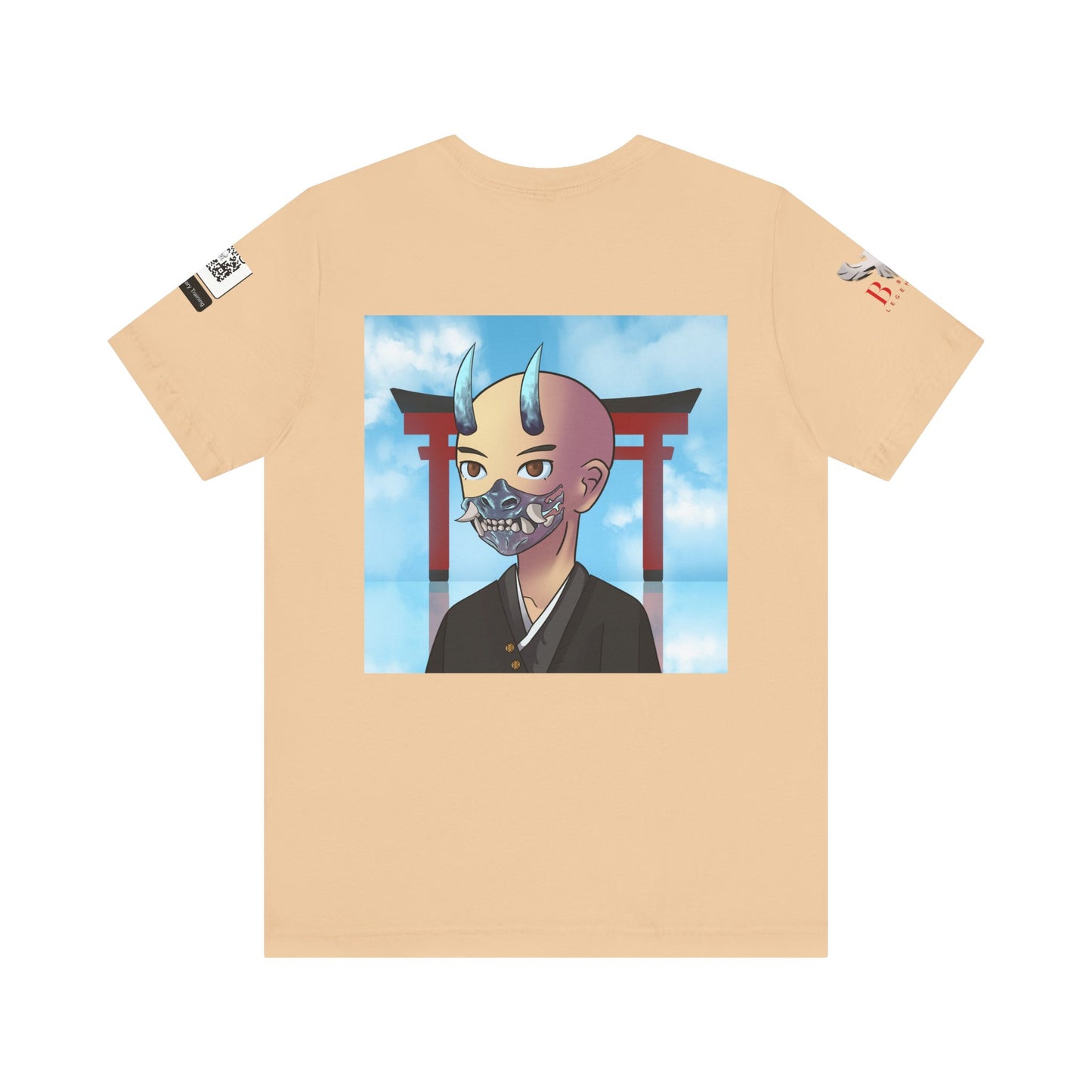 BE LEGENDARY "繁盛 幸運" Hanse Kouun Edition. Unisex Short Sleeve Tee, Graphic T-Shirt, Anime Art Apparel, Casual Wear, Gift for Him/Her