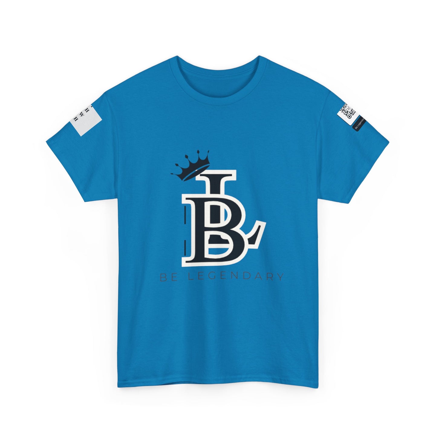 Be Legendary "Second Coming" Unisex Heavy Cotton Tee - Graphic T-Shirt for Inspiration and Motivation