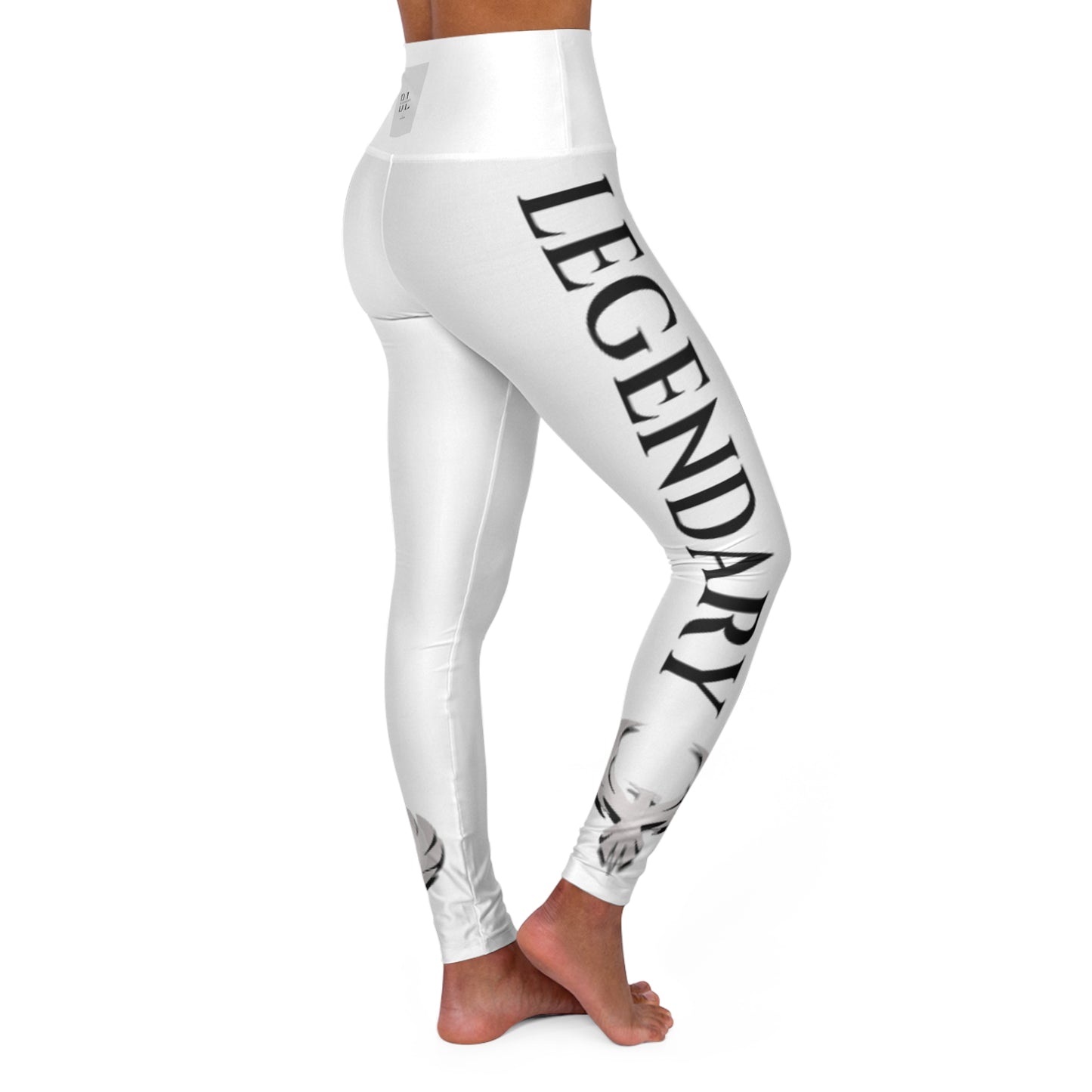Be Legendary "Good Lawd" Elegant High Waisted Yoga Leggings for Active Lifestyles | Stylish Comfort
