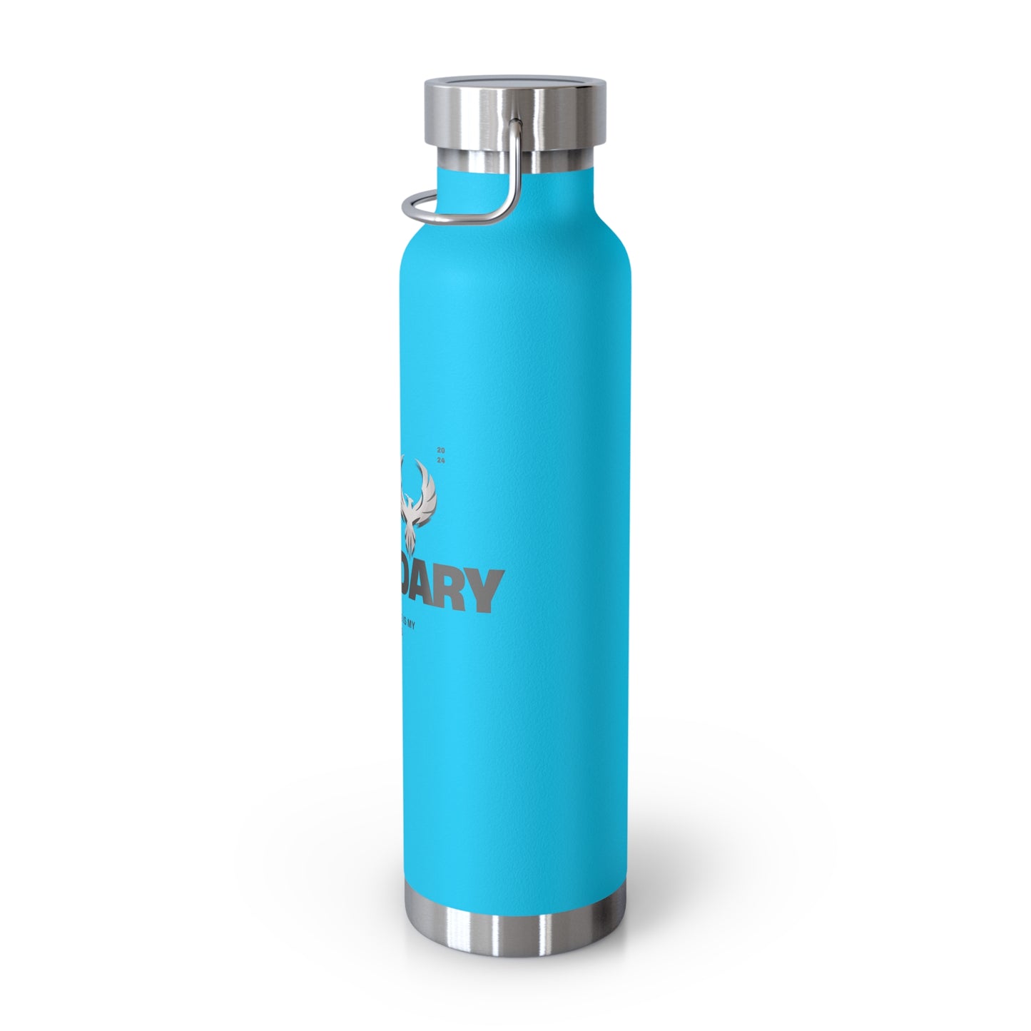 Be Legendary "Holy Grail" Inspirational Copper Vacuum Insulated Bottle - 22oz, ‘Be Legendary’ Design
