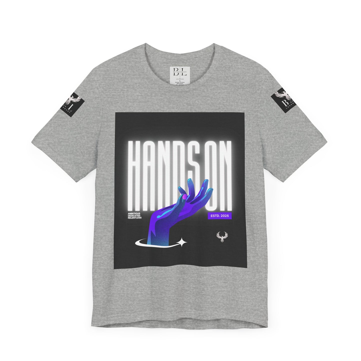 Be Legendary "Palms Sunday" Unisex Jersey Tee - Empowering Graphic Tee for Fitness Enthusiasts