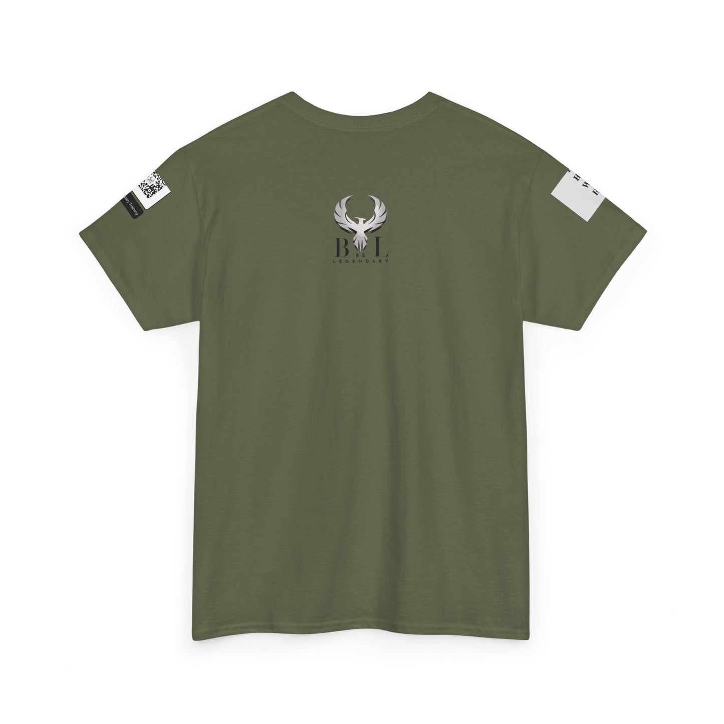 Be Legendary "Second Coming" Unisex Heavy Cotton Tee - Graphic T-Shirt for Inspiration and Motivation
