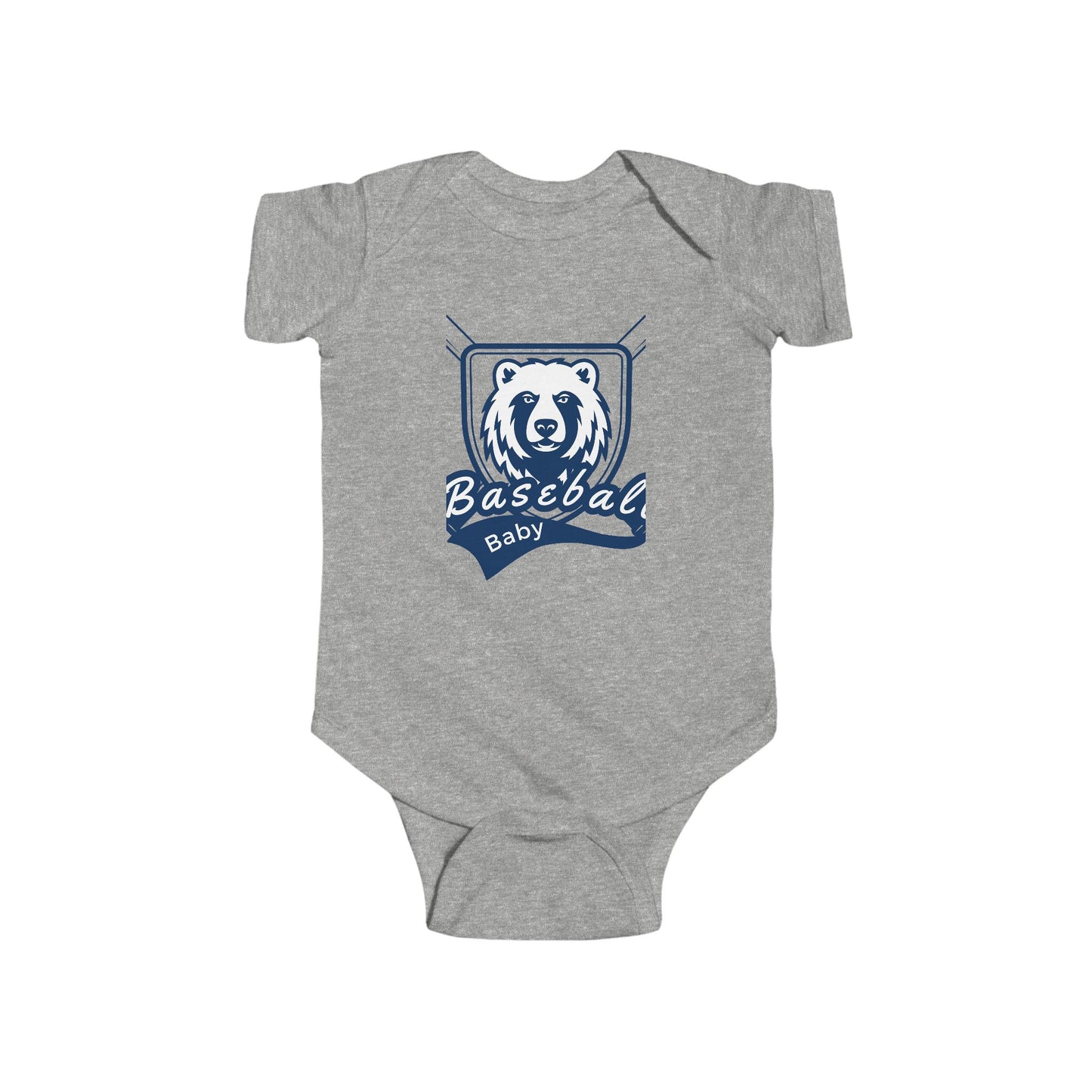 Baseball Forever Infant Bodysuit - Cute Baby Outfit for Sports Lovers