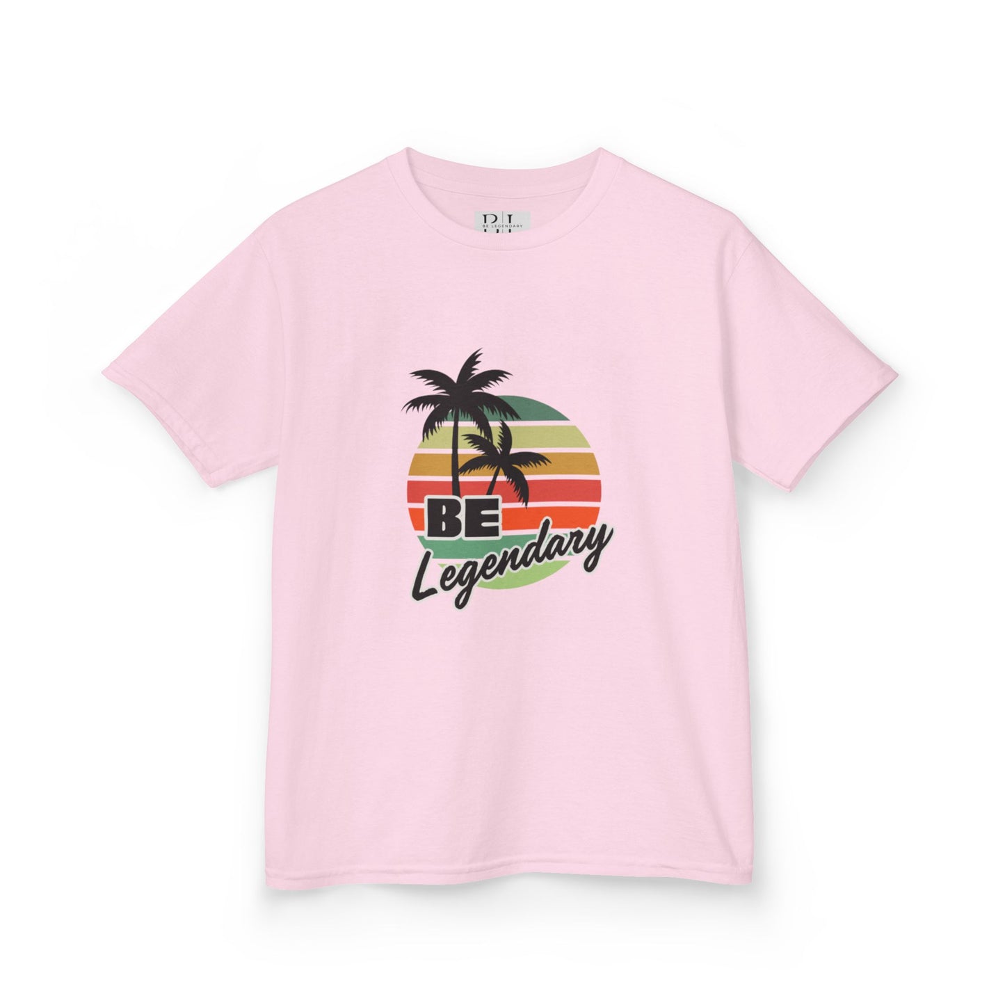 Kids 'Be Legendary' "Palm Sunday" Tee - Fun Summer Vibes for Young Adventurers