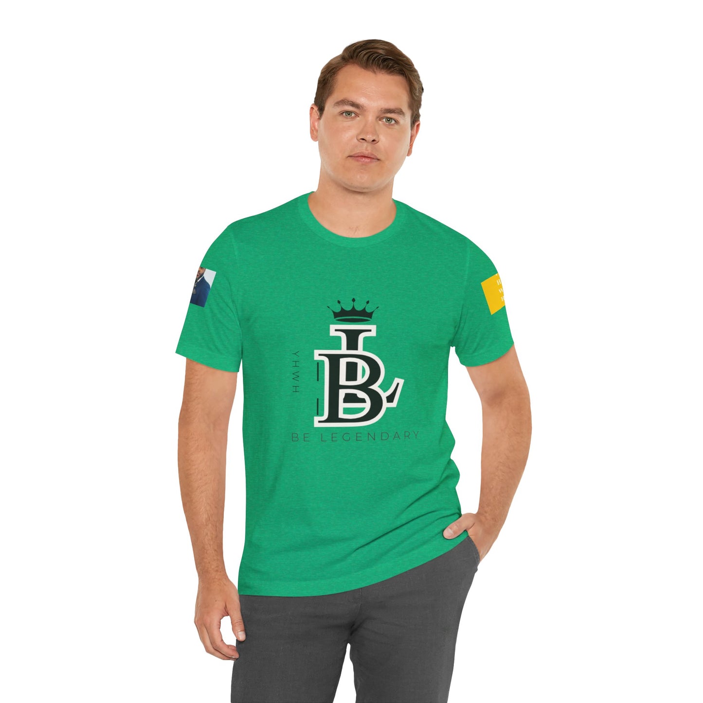 Be Legendary "New Testament" Inspirational Unisex Tee - "Be Legendary" Short Sleeve Shirt