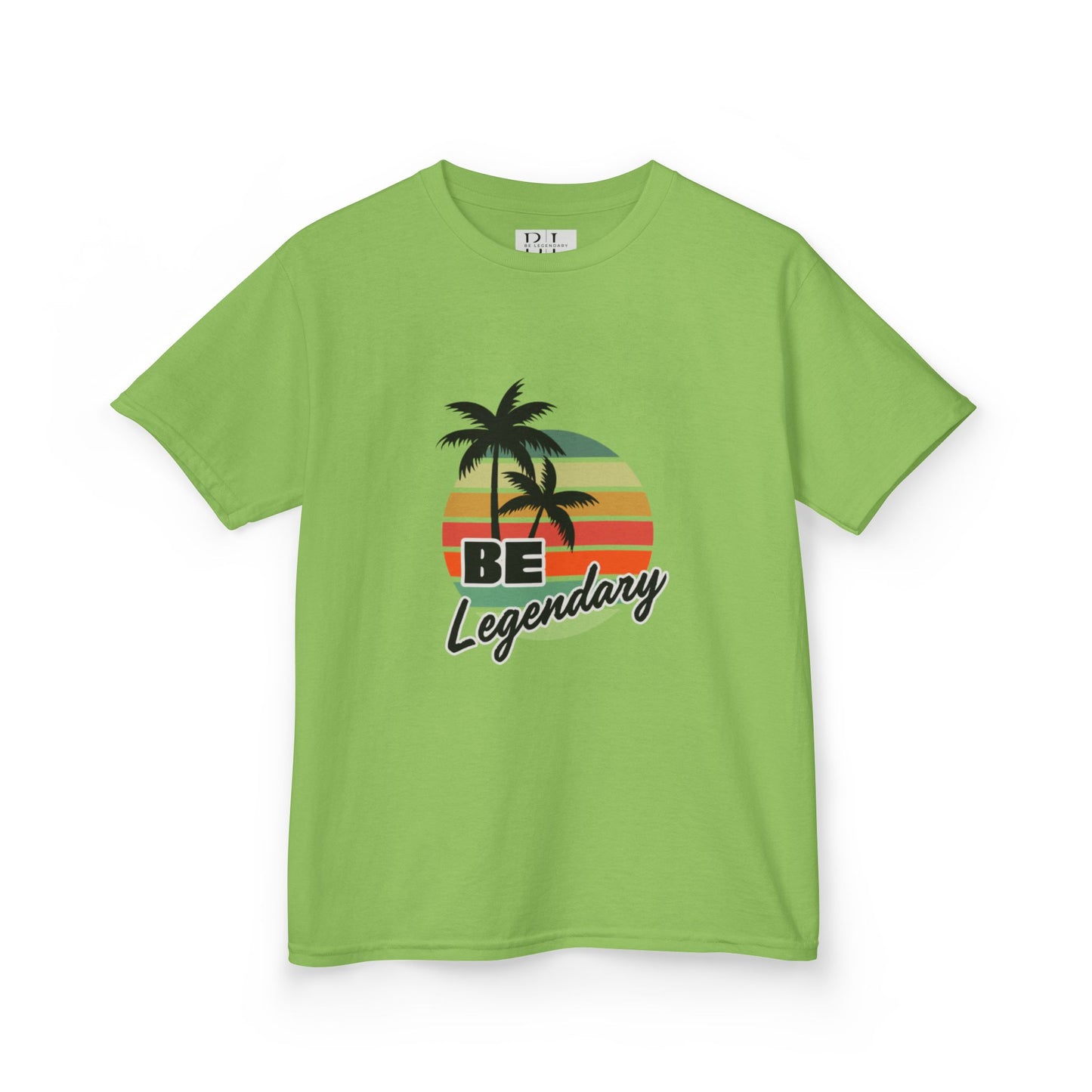 Kids 'Be Legendary' "Palm Sunday" Tee - Fun Summer Vibes for Young Adventurers