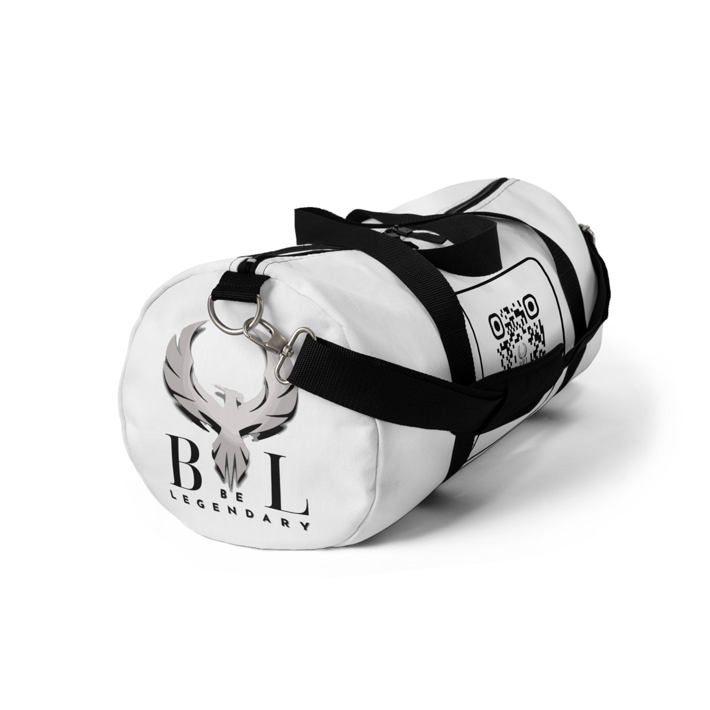 Be Legendary Training Duffel Bag - Stylish Gym & Travel Bag with QR Code