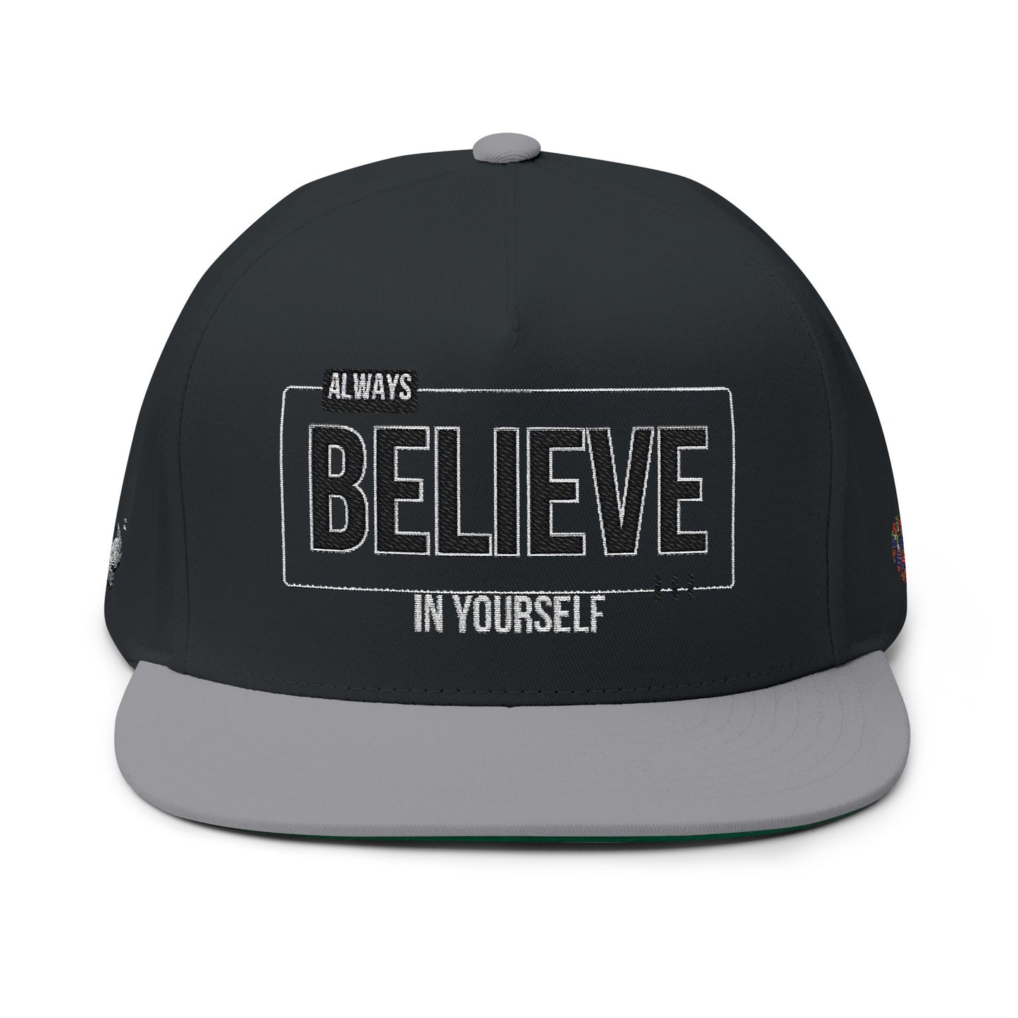 Be Legendary "The Doctrine" Inspirational Flat Bill Cap - Always Believe in Yourself