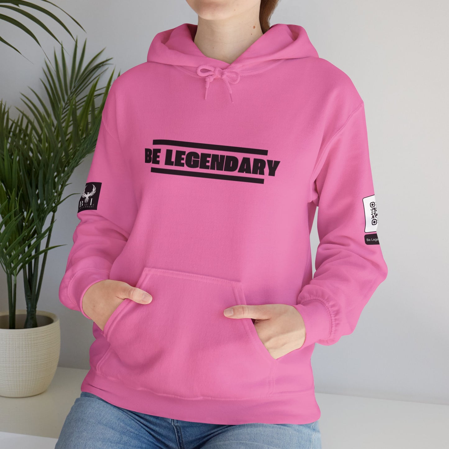 Be Legendary Unisex "The Statement" Heavy Blend Hoodie - Empowering Streetwear for Everyday Style
