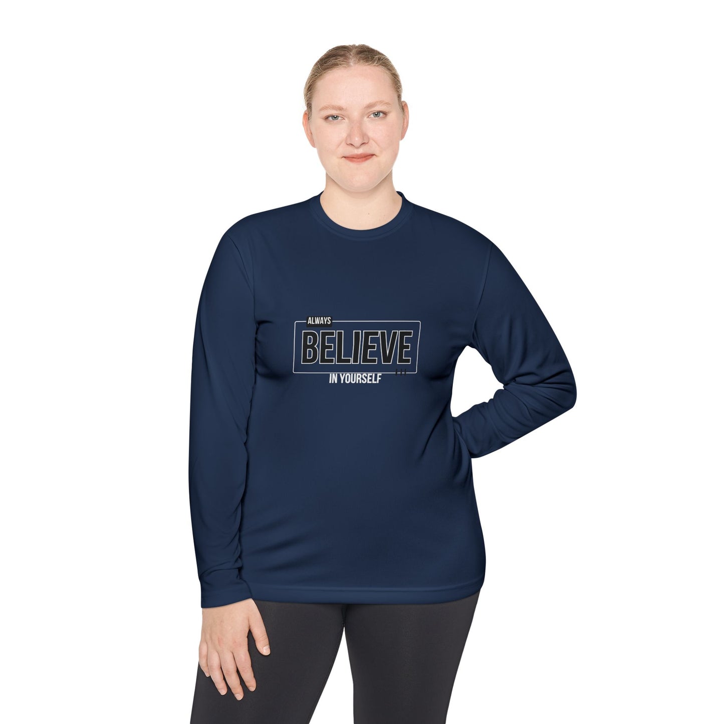 Be Legendary "Game Time" Unisex Long Sleeve Tee - Always Believe | Be Legendary Design