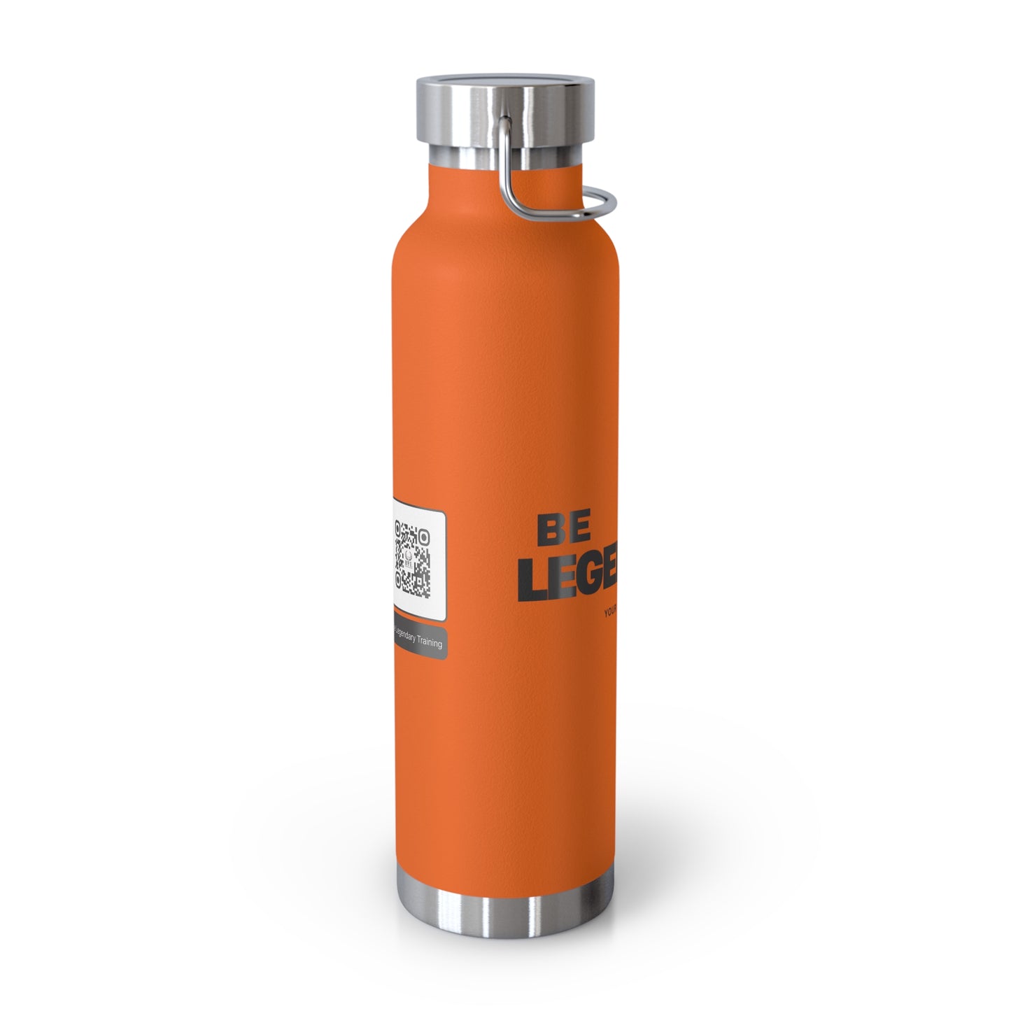 Be Legendary "Holy Grail" Inspirational Copper Vacuum Insulated Bottle - 22oz, ‘Be Legendary’ Design