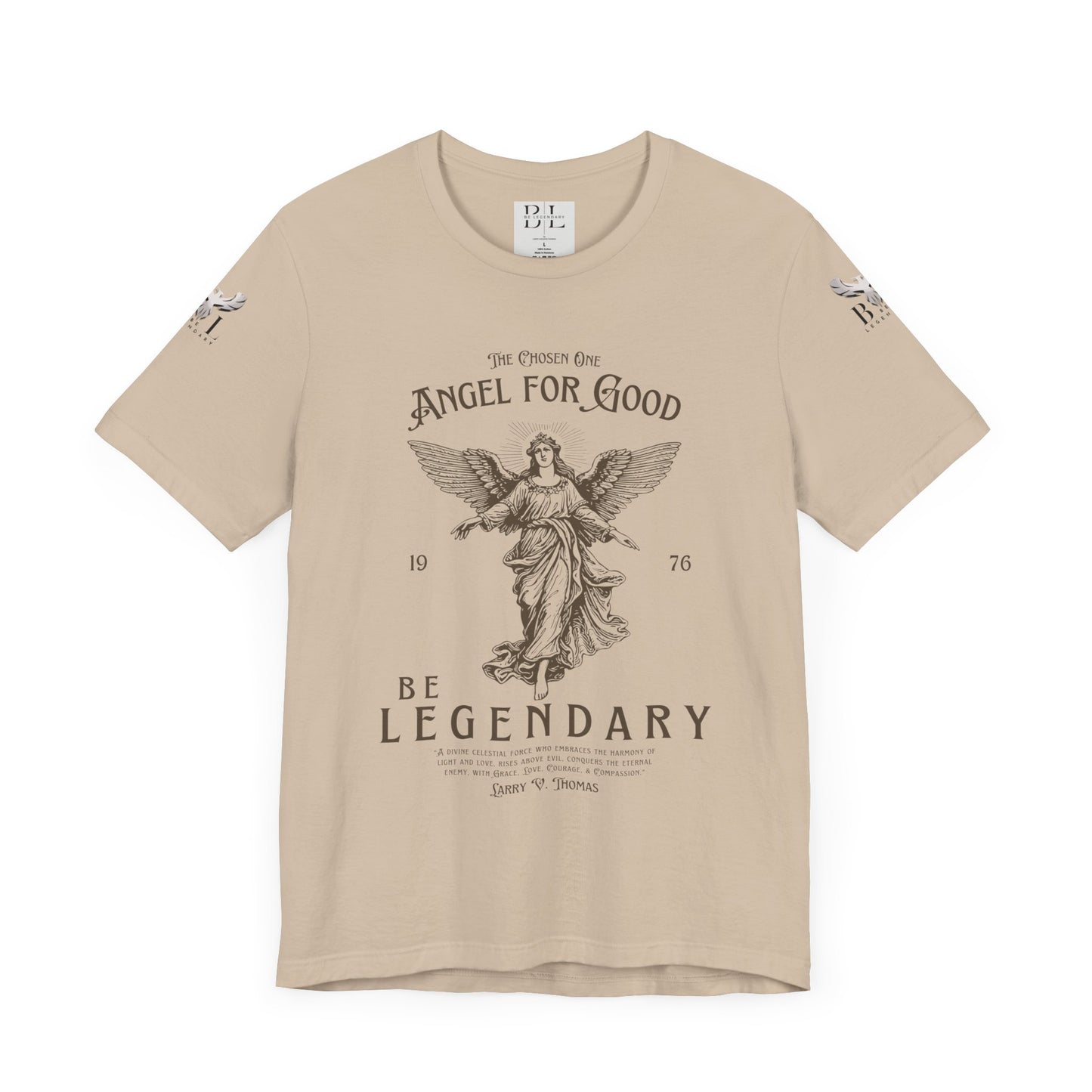 Be Legendary Unisex Jersey Tee - Angel for Good Design