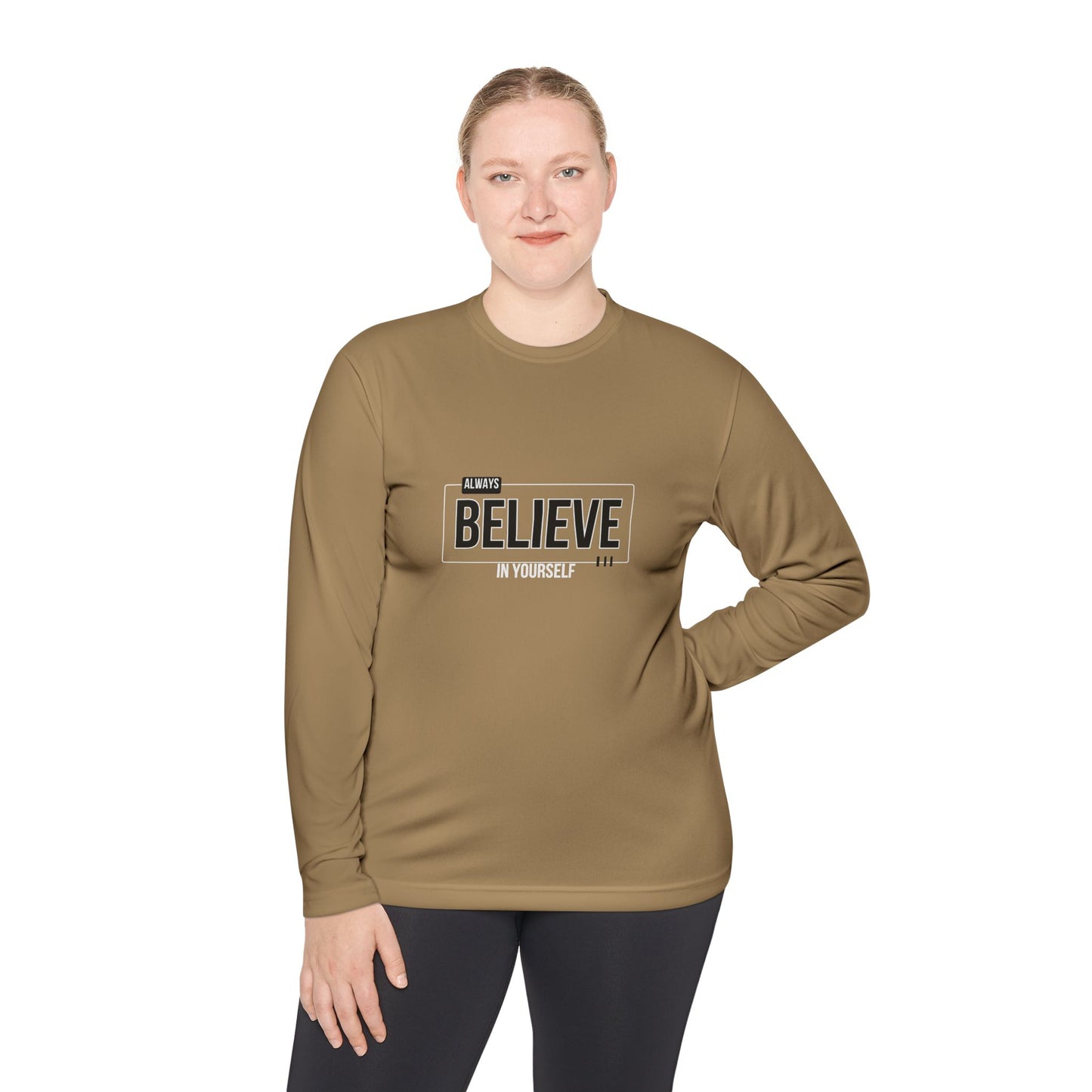 Be Legendary "Game Time" Unisex Long Sleeve Tee - Always Believe | Be Legendary Design