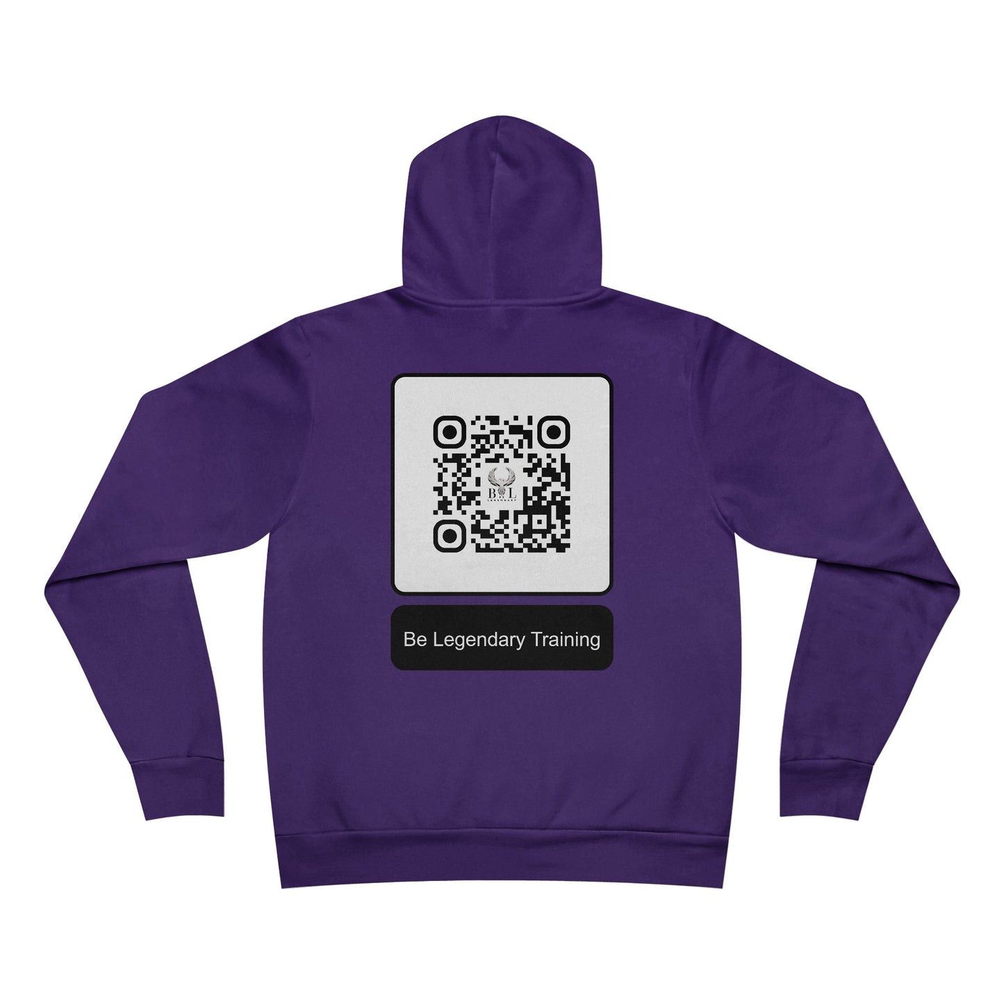 Be Legendary Unisex Hoodie - Inspirational Design for Motivation & Achievement