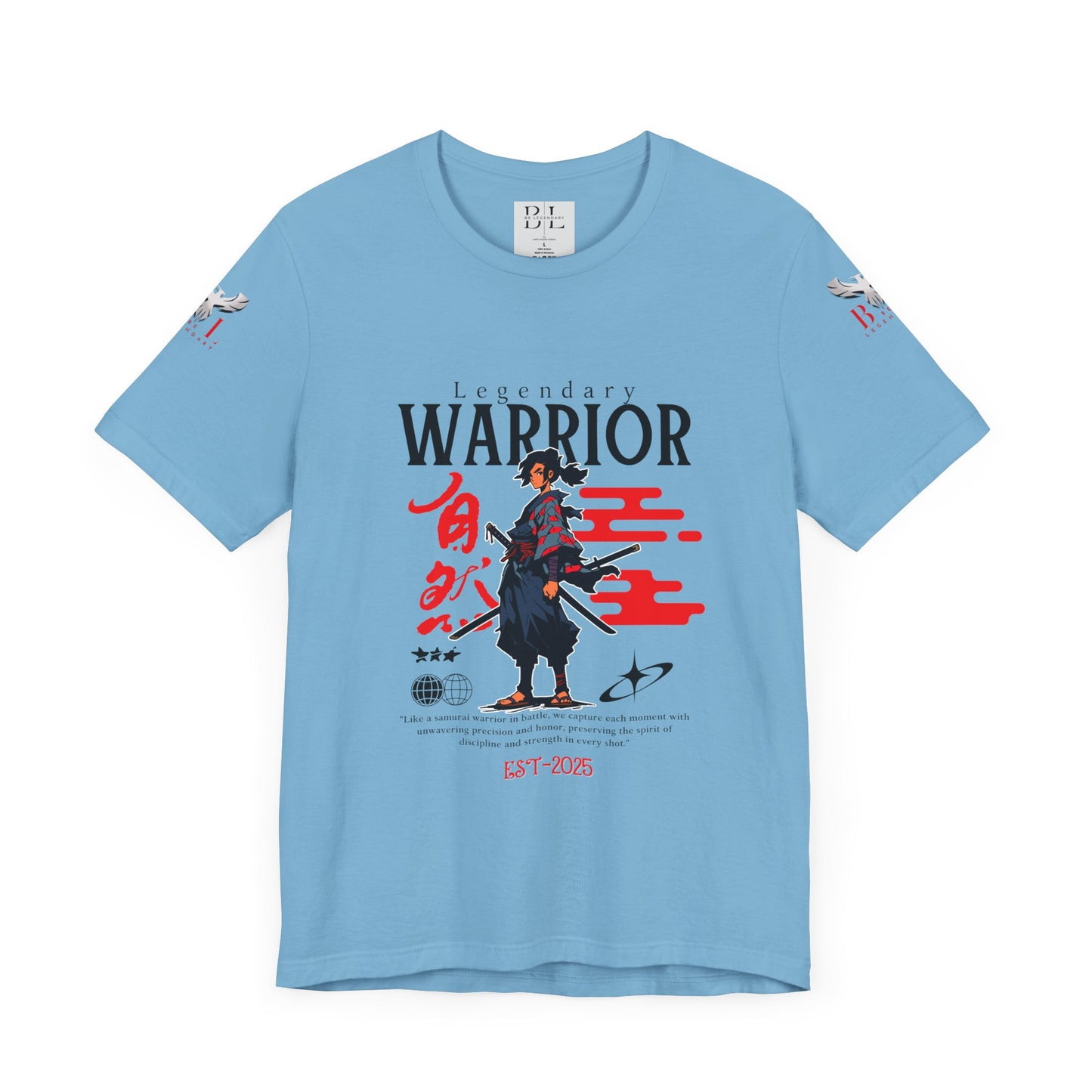 Be Legendary "Samurai Warrior" Unisex Tee – Legendary 2025 Graphic T-Shirt