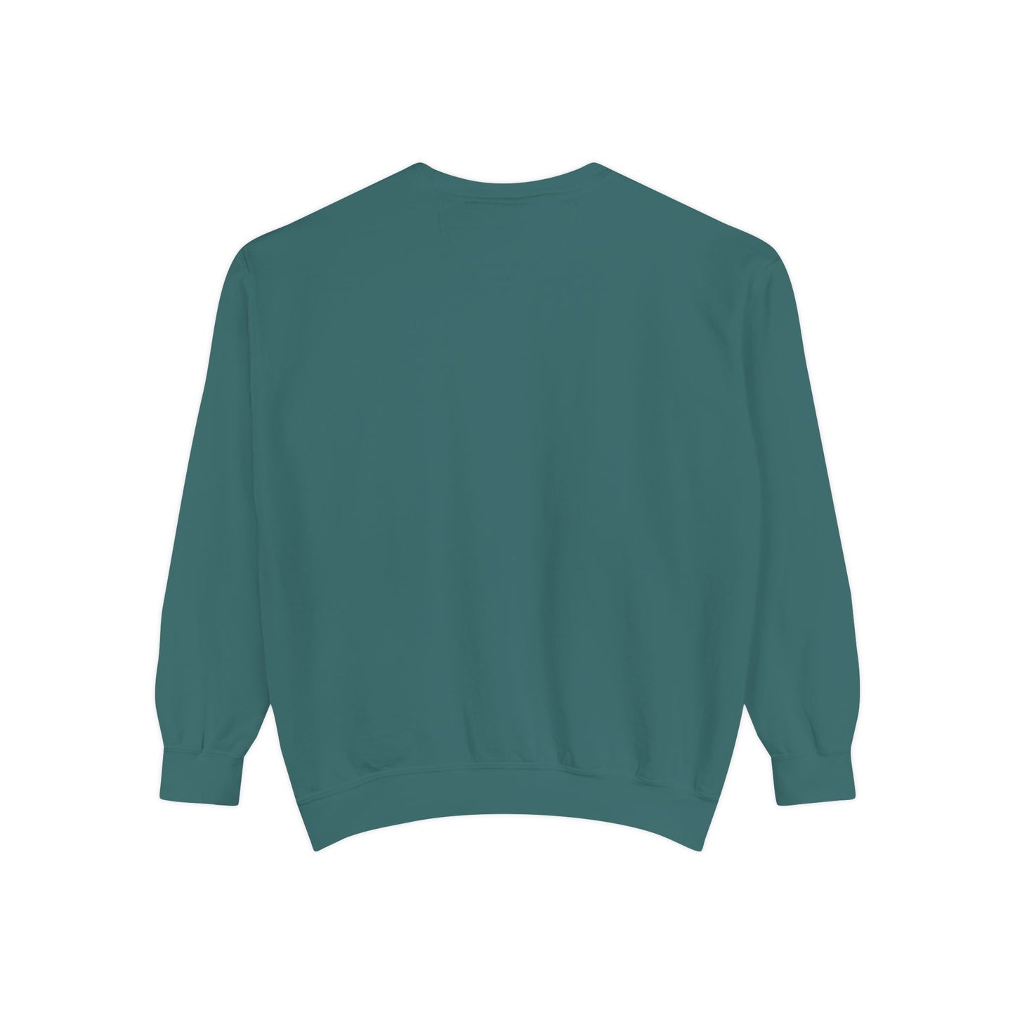 Be Legendary Unisex Garment-Dyed Sweatshirt with Elegant Graphic Design