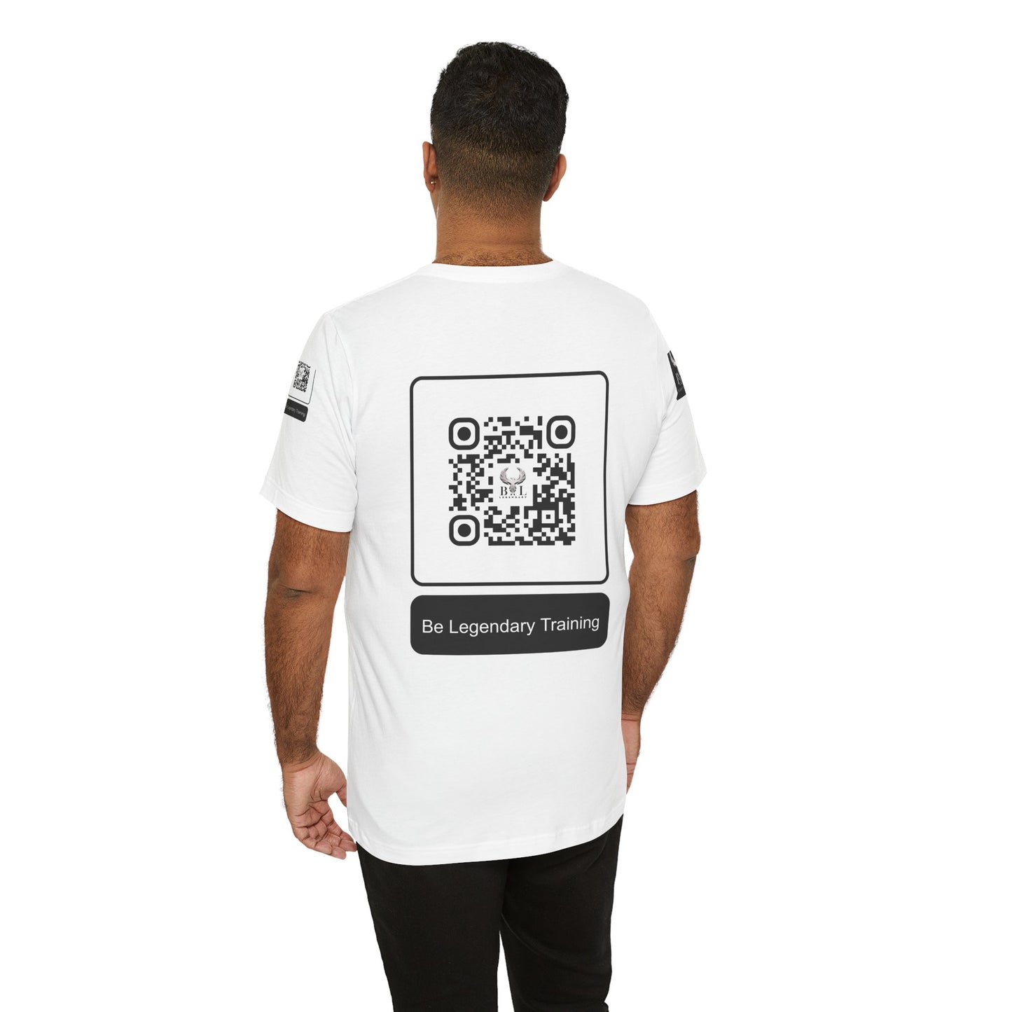 Be Legendary "Heavens View" Vibes Unisex Short Sleeve Tee - Retro Palm Tree Design