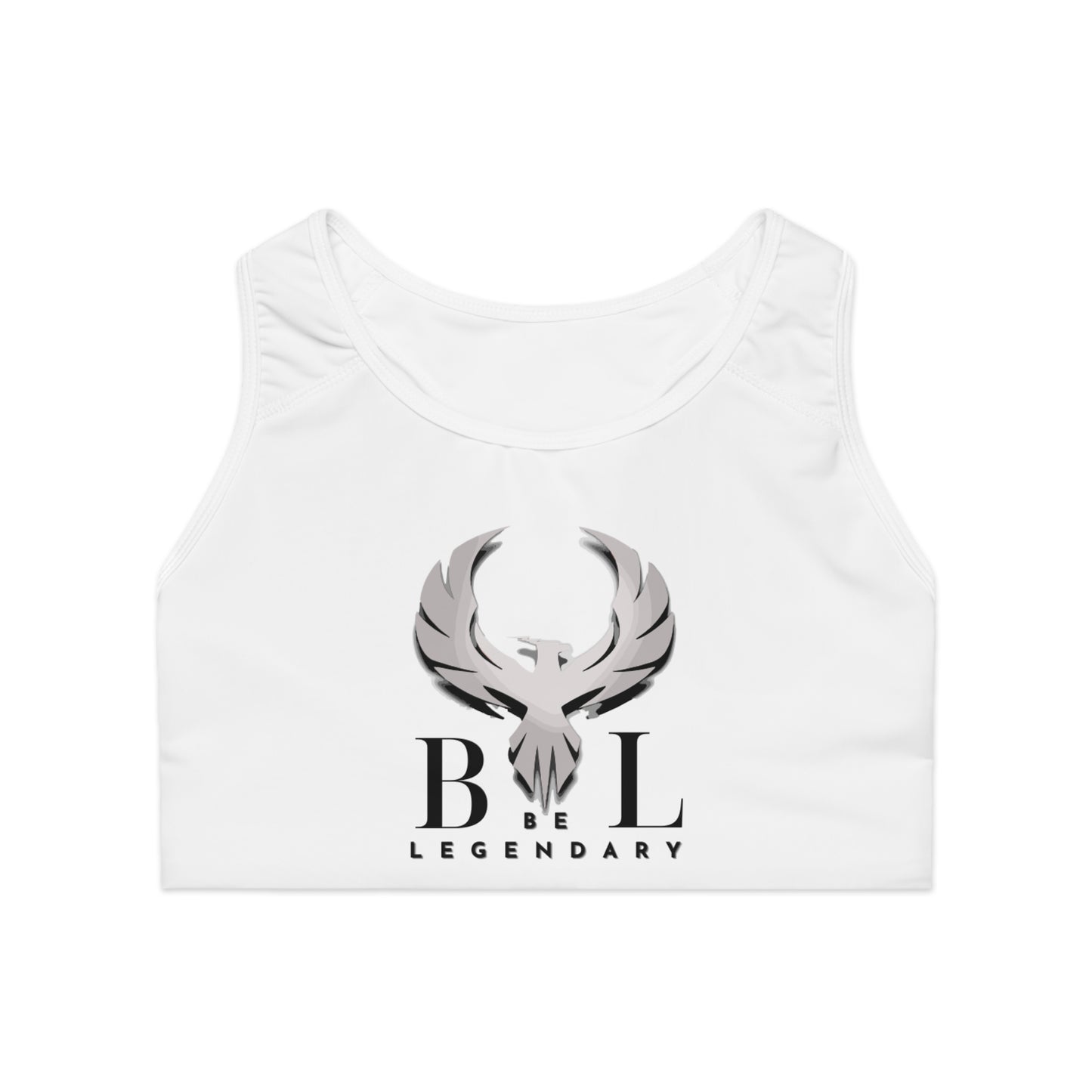 Be Legendary "Ya-Ya" Sports Bra - Motivational Activewear for Gym & Fitness Enthusiasts