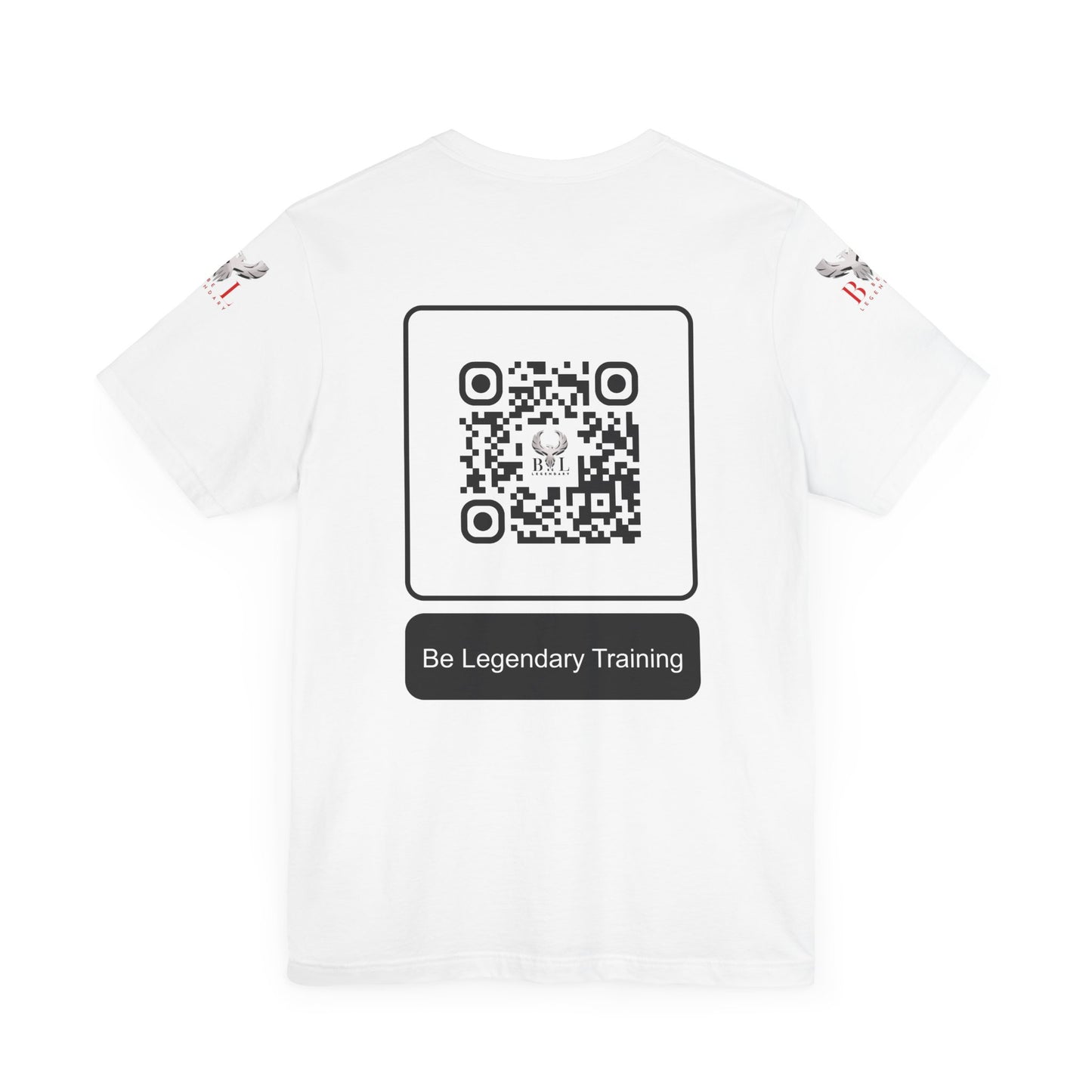 Be Legendary "Nobility" Power Unisex Tee - Inspiring Short Sleeve Shirt with QR Code