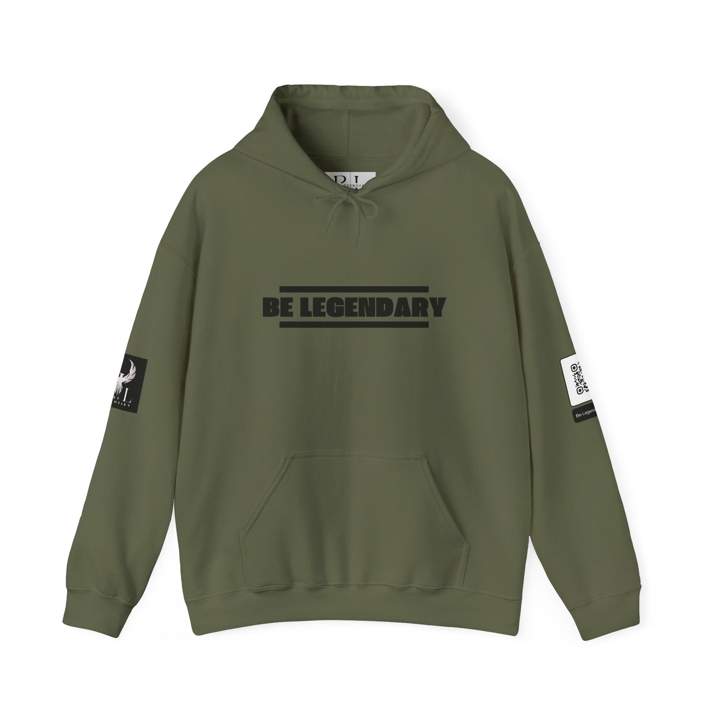 Be Legendary Unisex "The Statement" Heavy Blend Hoodie - Empowering Streetwear for Everyday Style