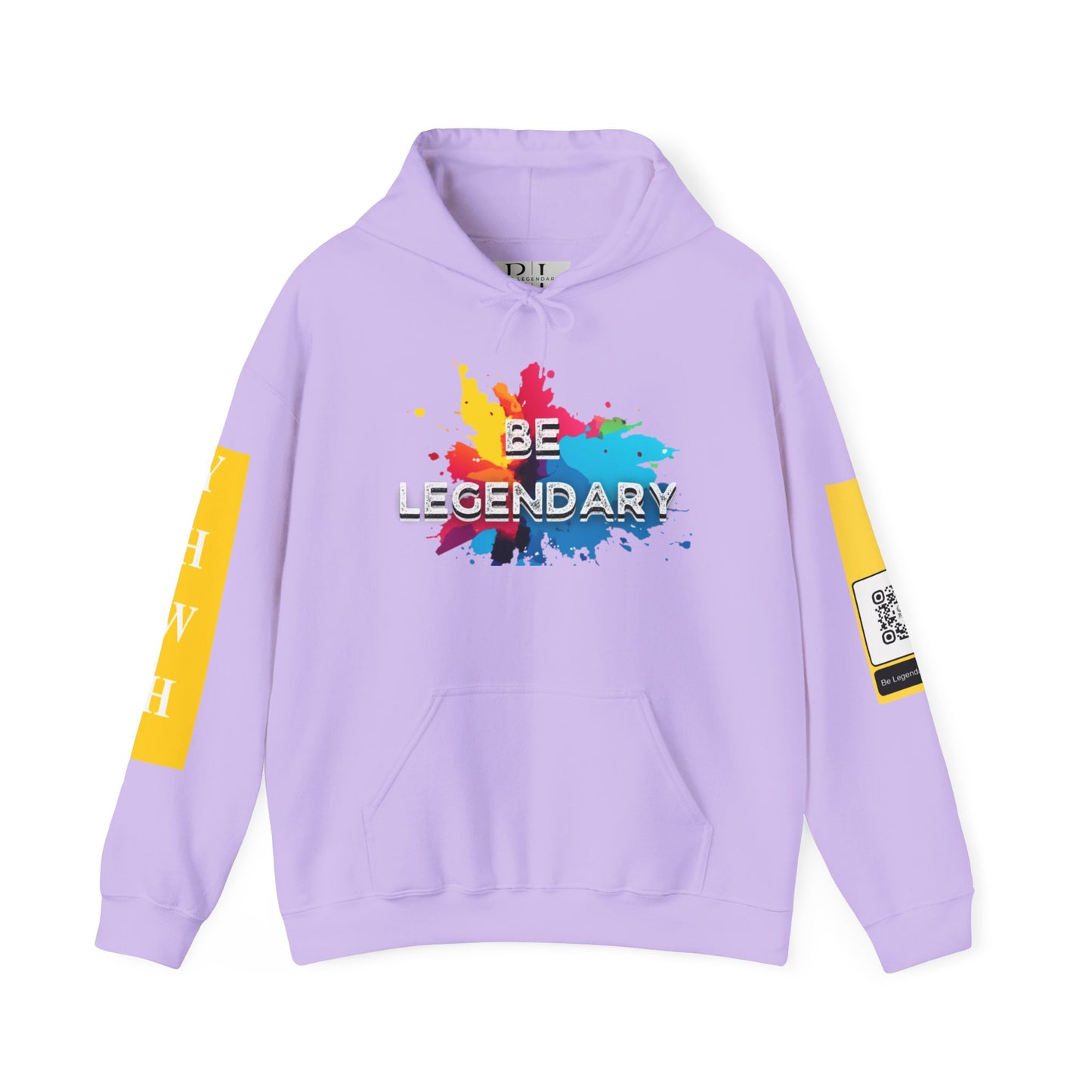 Be Legendary "The Passover" Hooded Sweatshirt - Unisex Heavy Blend with Colorful Splash Design