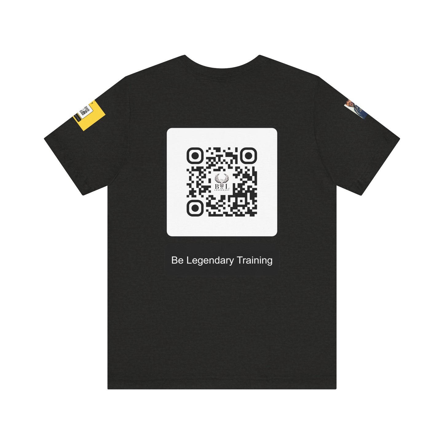 Be Legendary "The Risen" Unisex Jersey Tee - Inspirational Design for Active Lifestyle