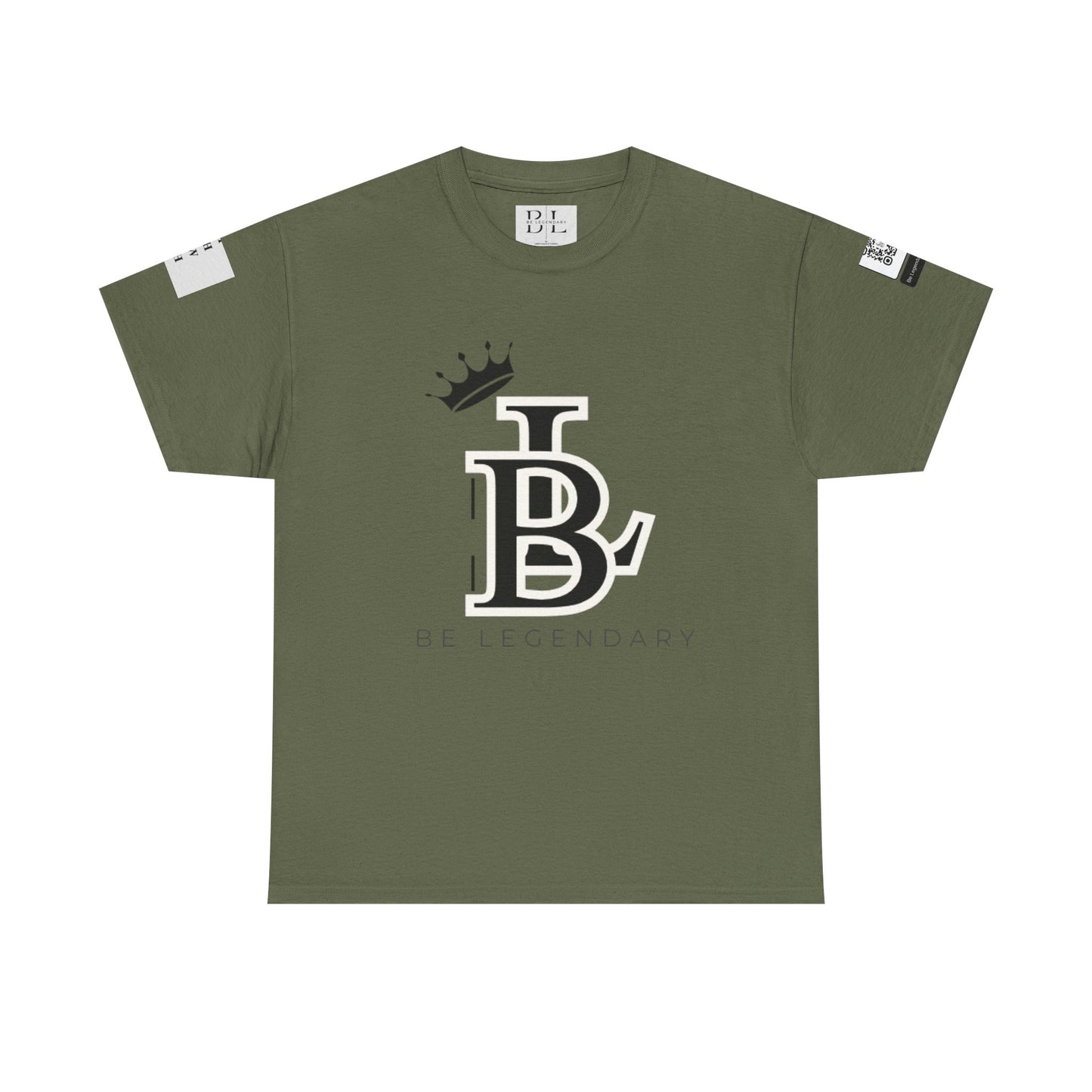 Be Legendary Unisex "King of Kings" Heavy Cotton Tee - Graphic T-Shirt for Inspiration and Motivation