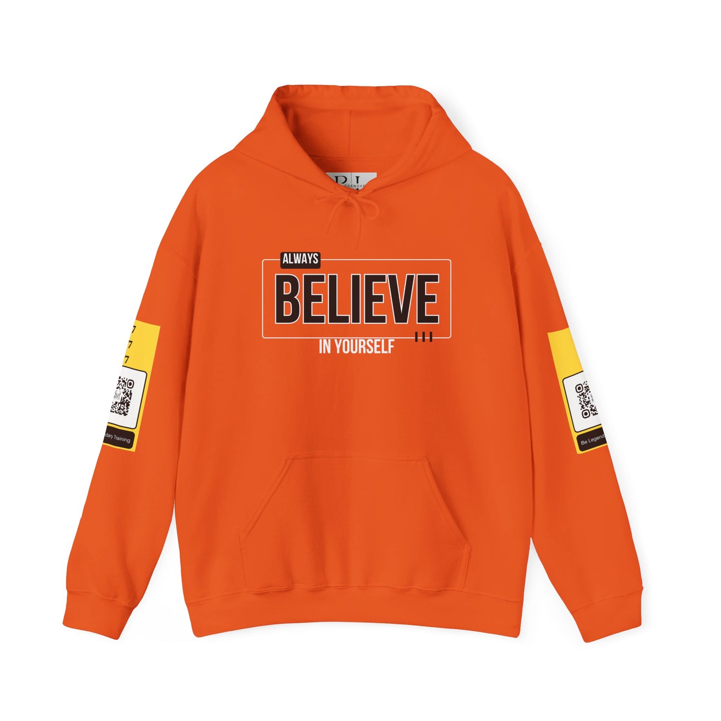Be Legendary "Mustard Seed" Inspirational Hoodie - Always Believe in Yourself