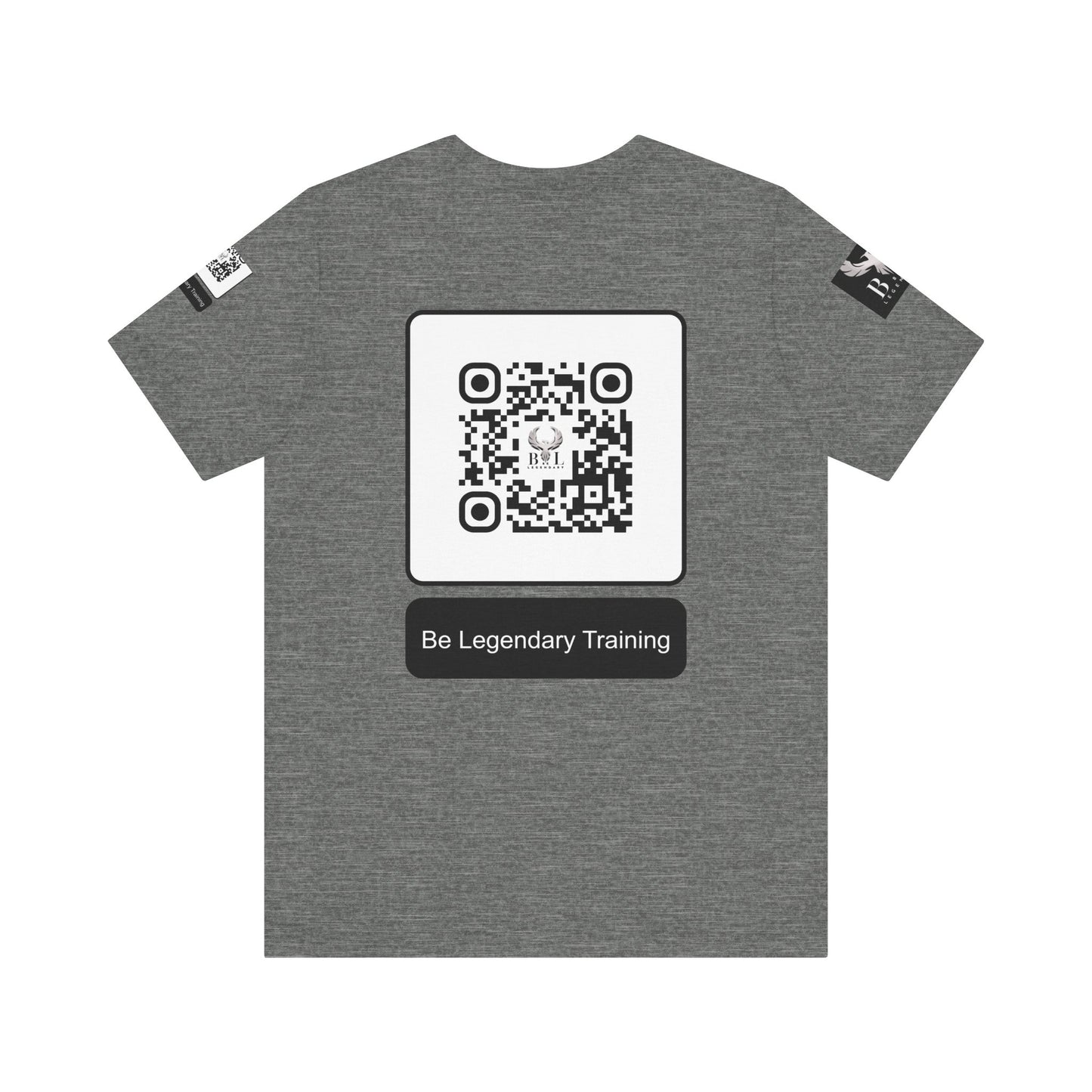 Be Legendary "Heavens View" Vibes Unisex Short Sleeve Tee - Retro Palm Tree Design