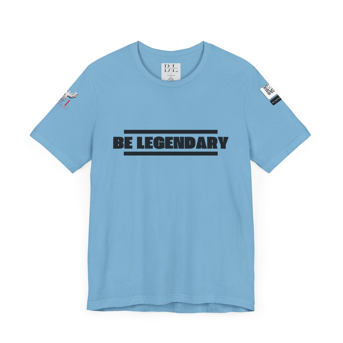 BE LEGENDARY "繁盛 幸運" Hanse Kouun Edition. Unisex Short Sleeve Tee, Graphic T-Shirt, Anime Art Apparel, Casual Wear, Gift for Him/Her
