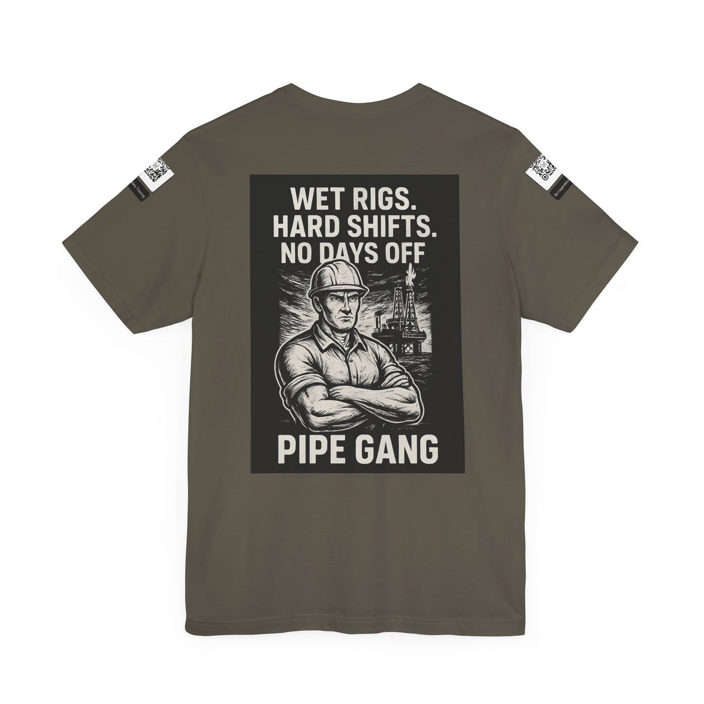 Be Legendary | Pipe Gang Shirt | Perfect Gift for Labor Day, Construction Workers, Motivational Quotes