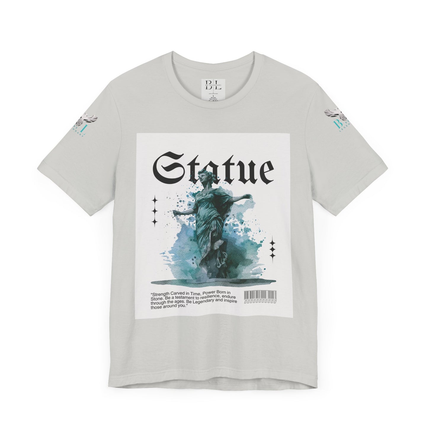 Be Legendary "Immortal" Statue Graphic Unisex Jersey Tee – Embrace Legendary Style