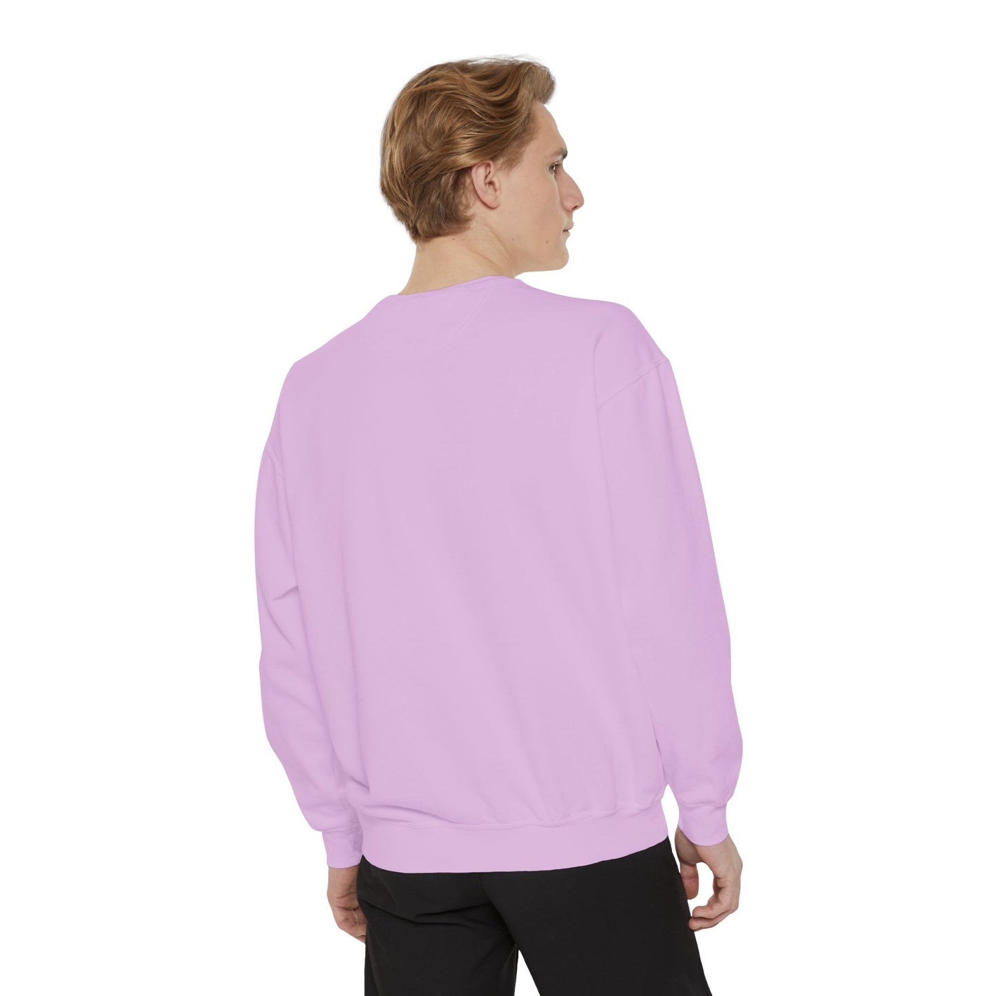 Be Legendary Unisex Garment-Dyed Sweatshirt with Elegant Graphic Design