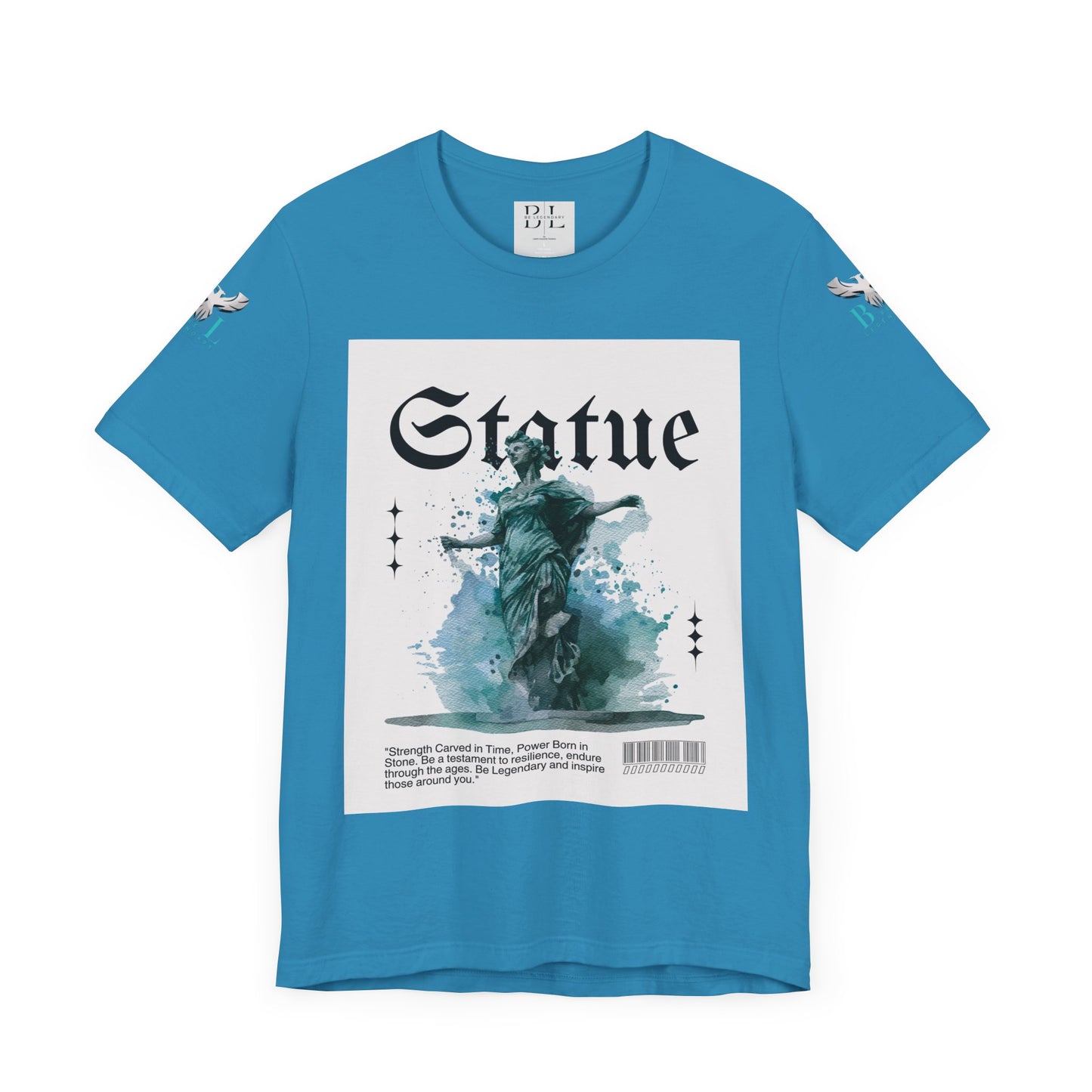 Be Legendary "Immortal" Statue Graphic Unisex Jersey Tee – Embrace Legendary Style