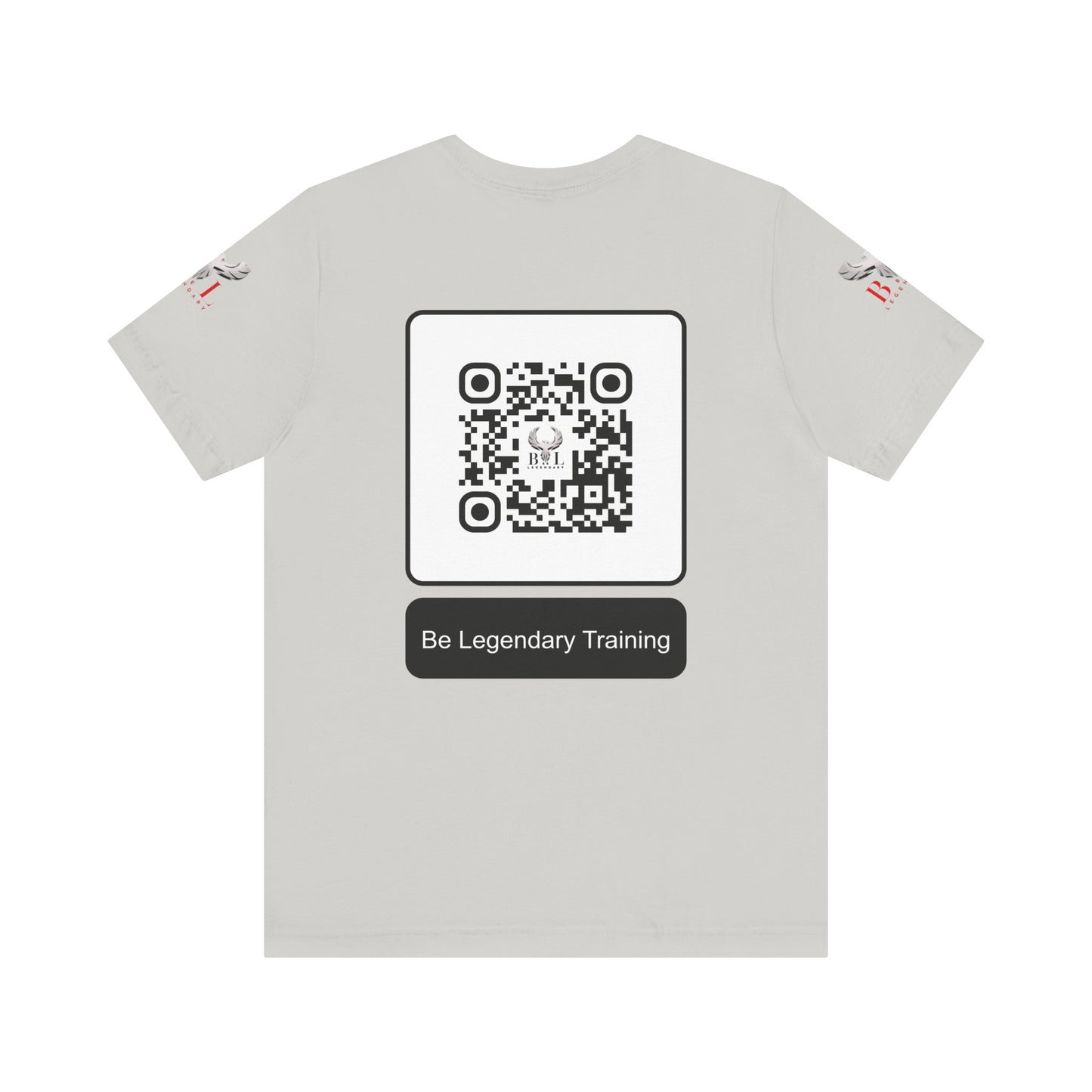 Be Legendary "Nobility" Power Unisex Tee - Inspiring Short Sleeve Shirt with QR Code