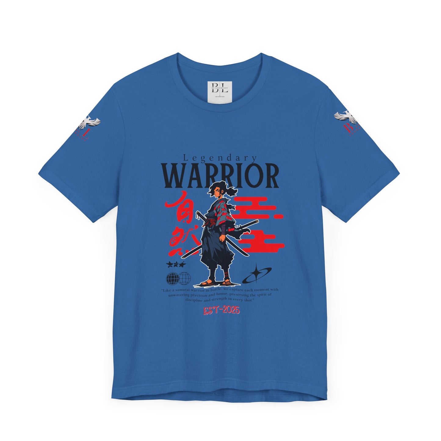 Be Legendary "Samurai Warrior" Unisex Tee – Legendary 2025 Graphic T-Shirt