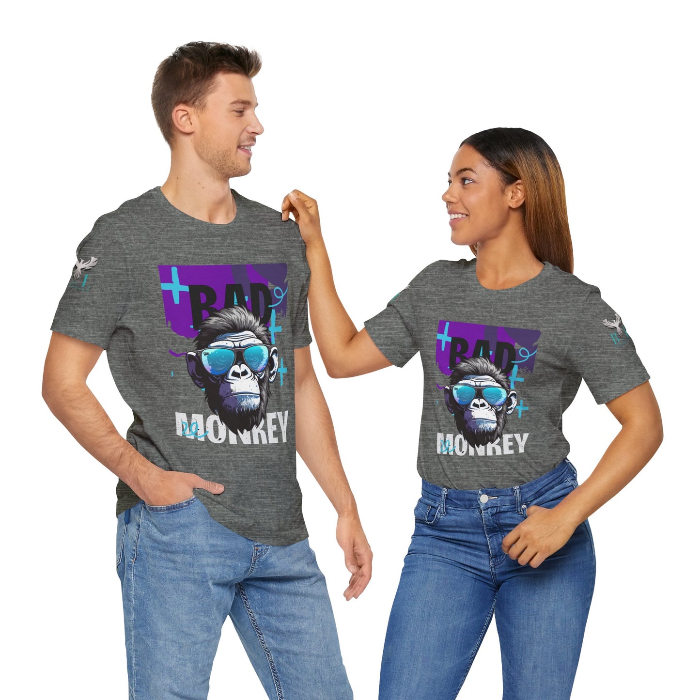 Be Legendary Cool Bad Monkey Tee - Unisex Short Sleeve Graphic Shirt