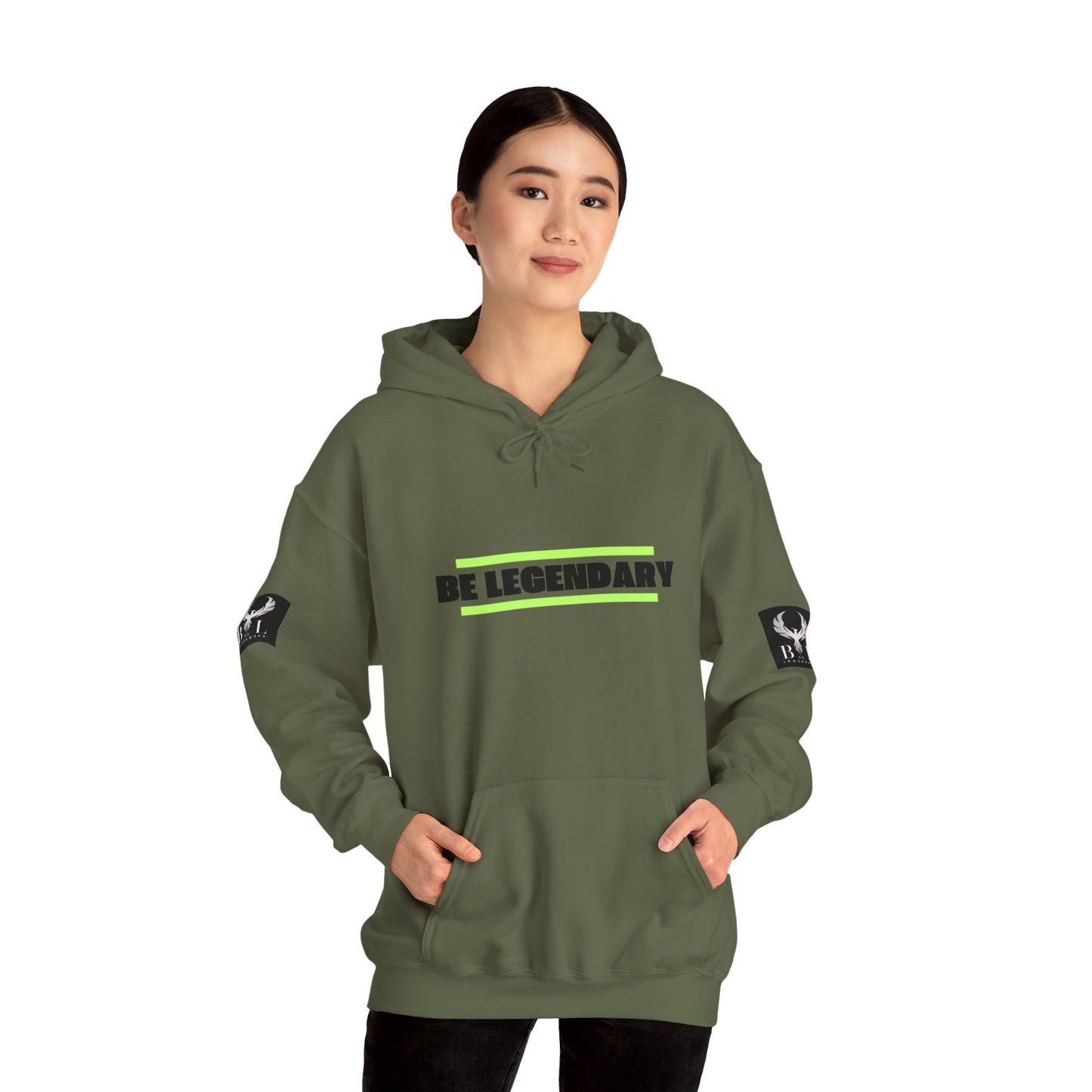 Be Legendary Unisex "PTSO" Hoodie | Motivational Sweatshirt for Active Lifestyles