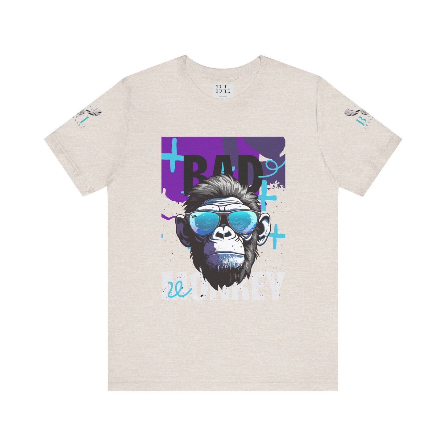 Be Legendary Cool Bad Monkey Tee - Unisex Short Sleeve Graphic Shirt